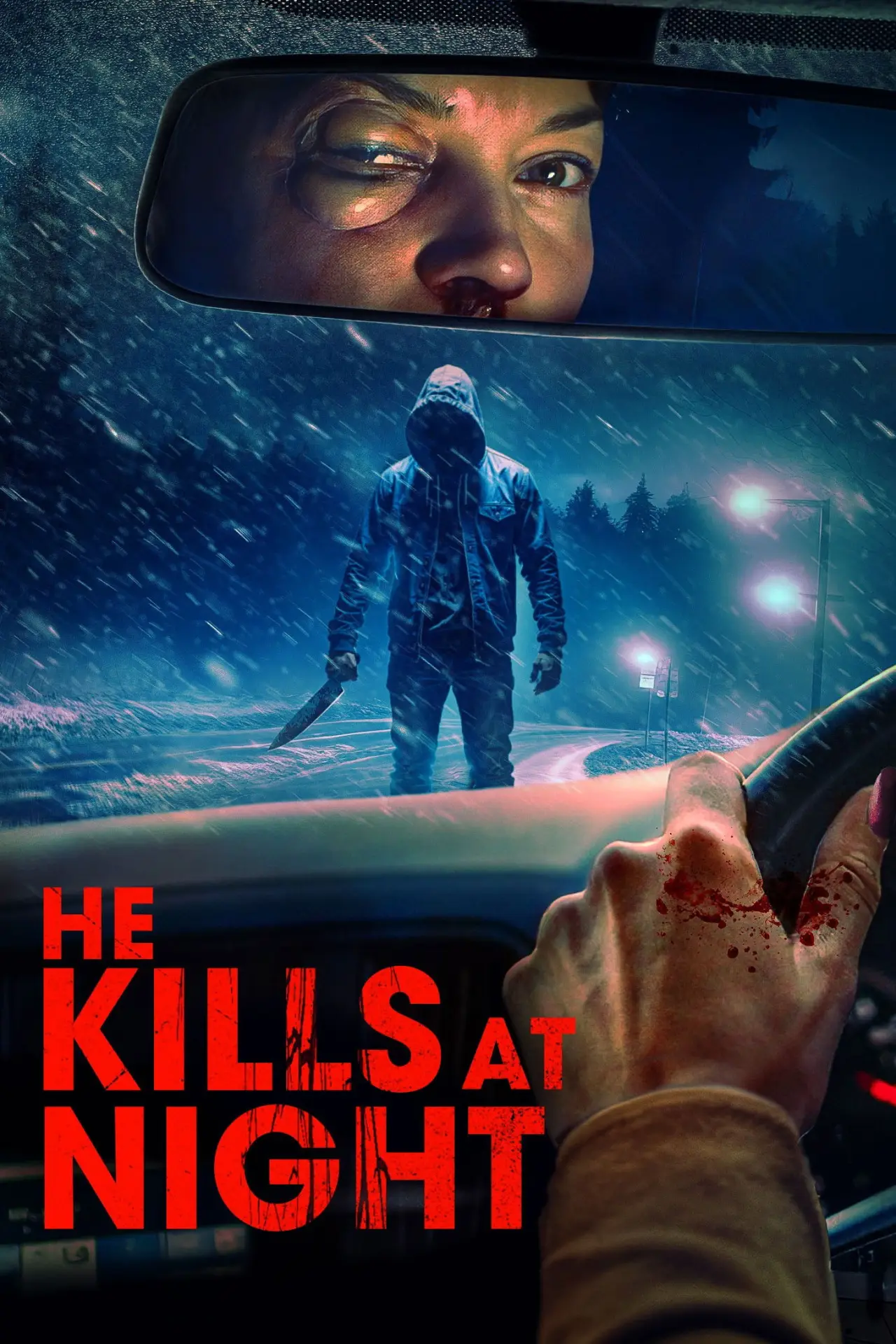 Постер к фильму "He Kills at Night"