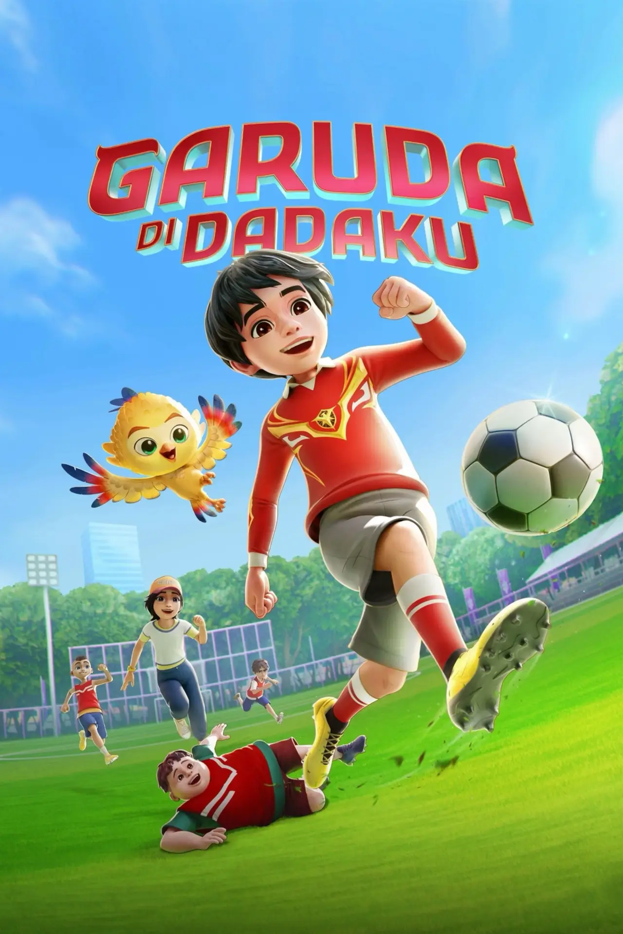 Постер к фильму "Garuda Di Dadaku"