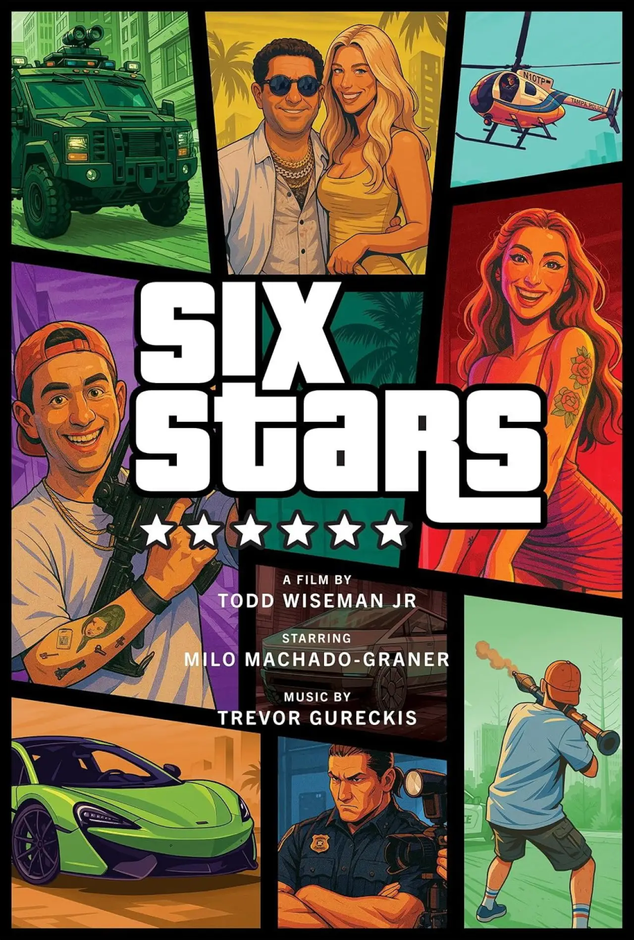 Постер к фильму "****** (six stars)"