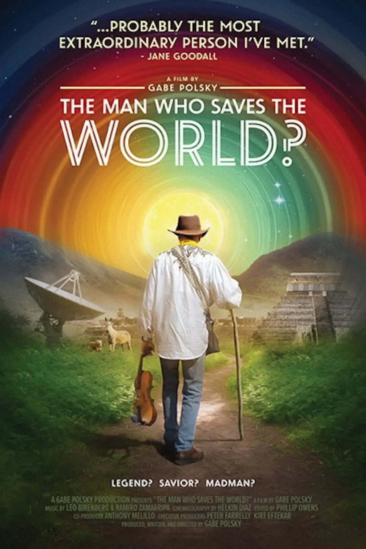 Постер к фильму "The Man Who Saves the World?"