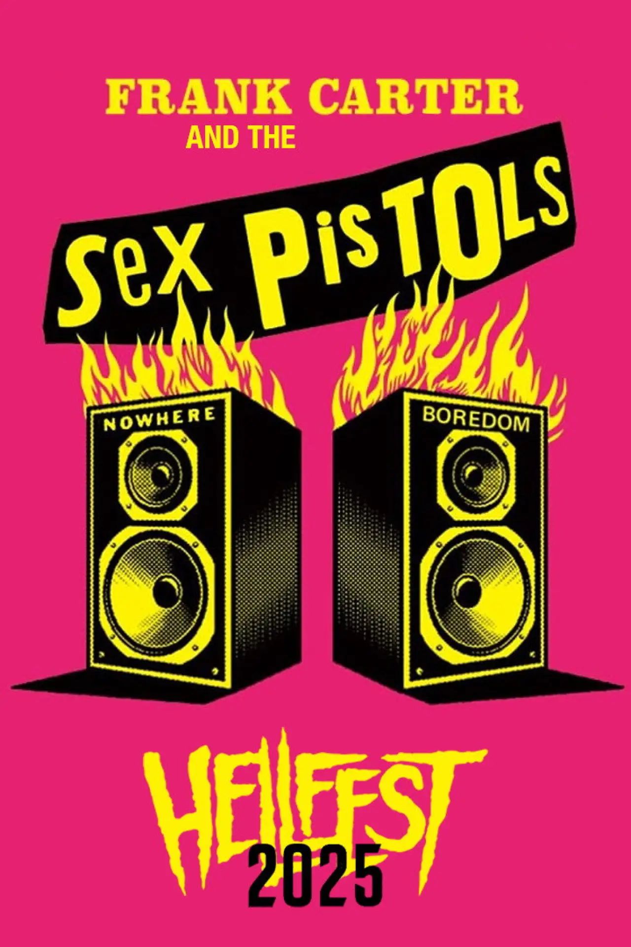 Постер к фильму "Sex Pistols & Frank Carter - Hellfest 2025"