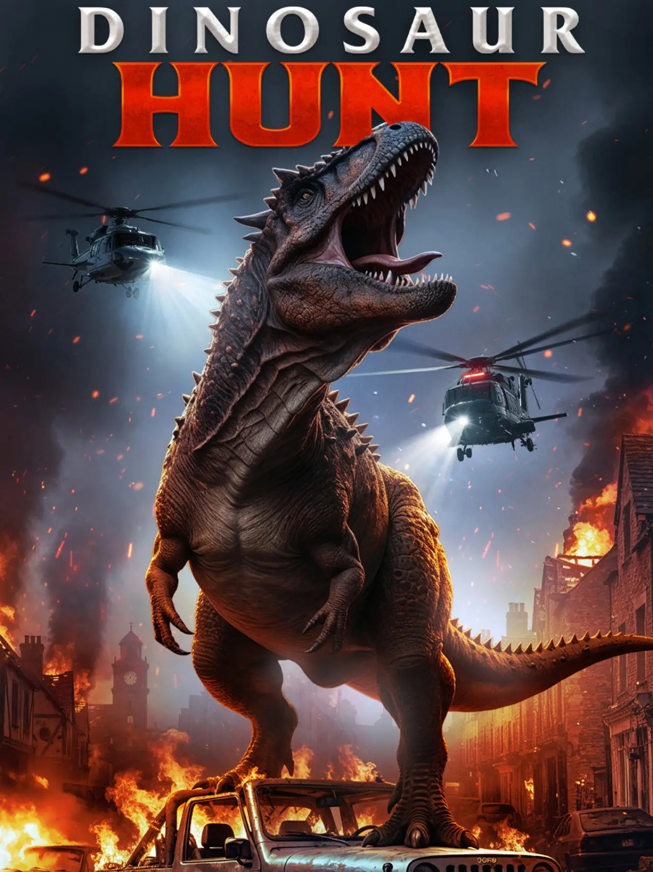 Постер к фильму "Dinosaur Hunt"
