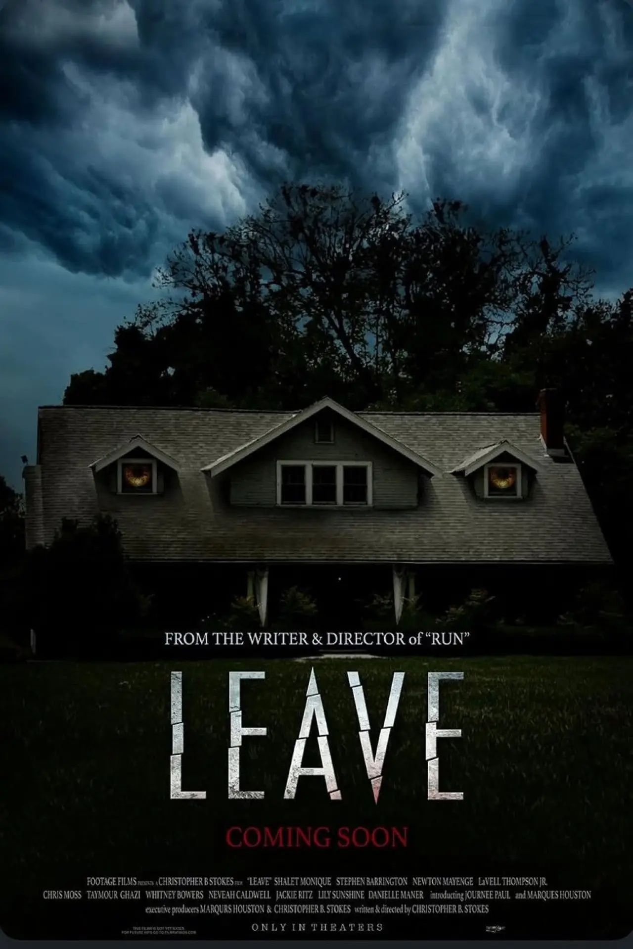 Постер к фильму "Leave"