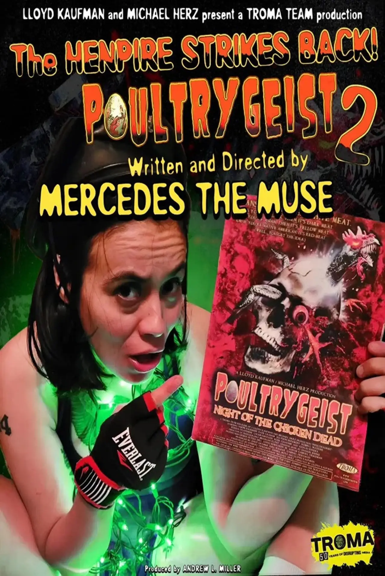 Постер к фильму "Poultrygeist 2: Dawn of the Chicken Dead"