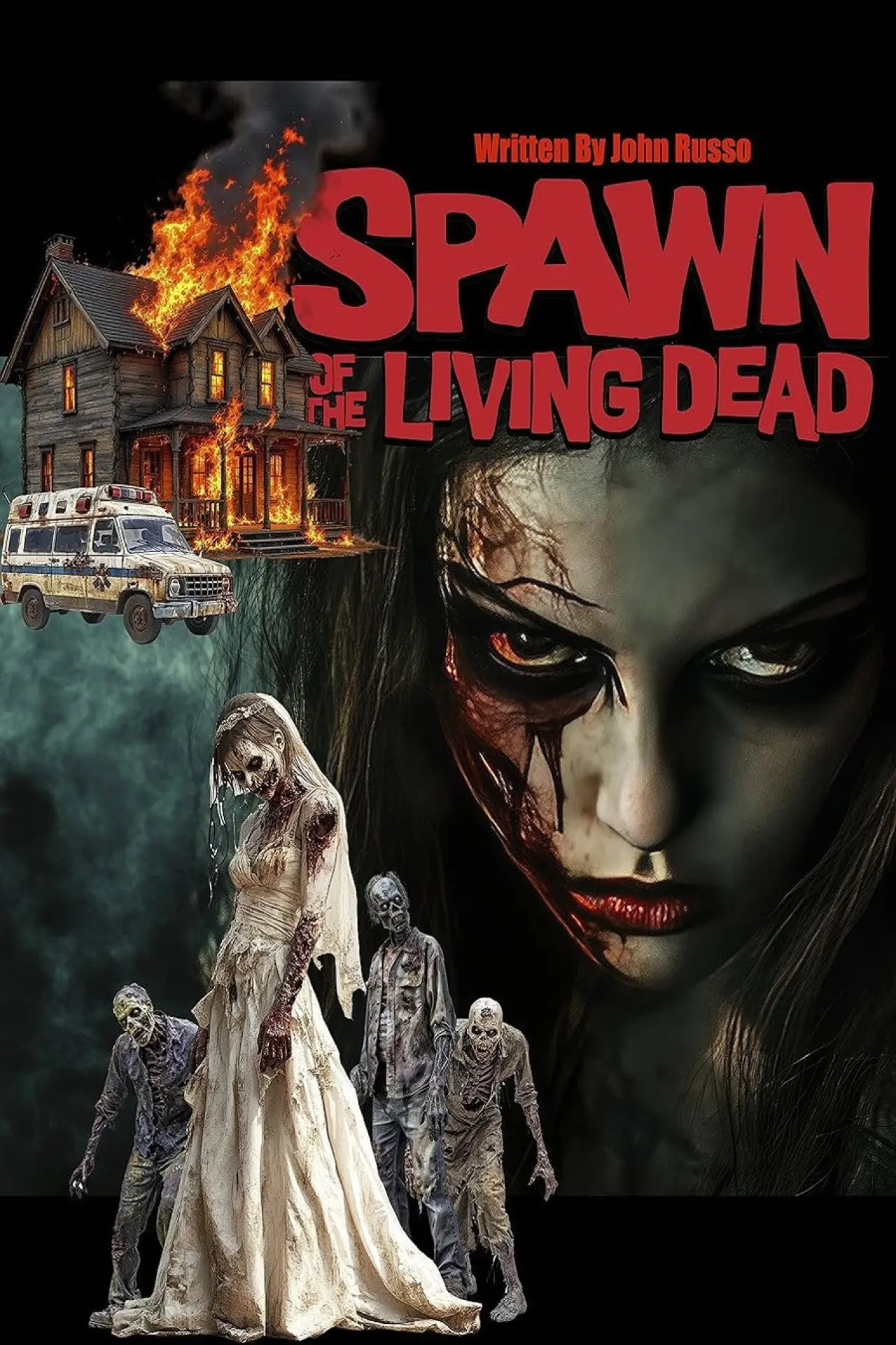 Постер к фильму "Spawn of the Living Dead"