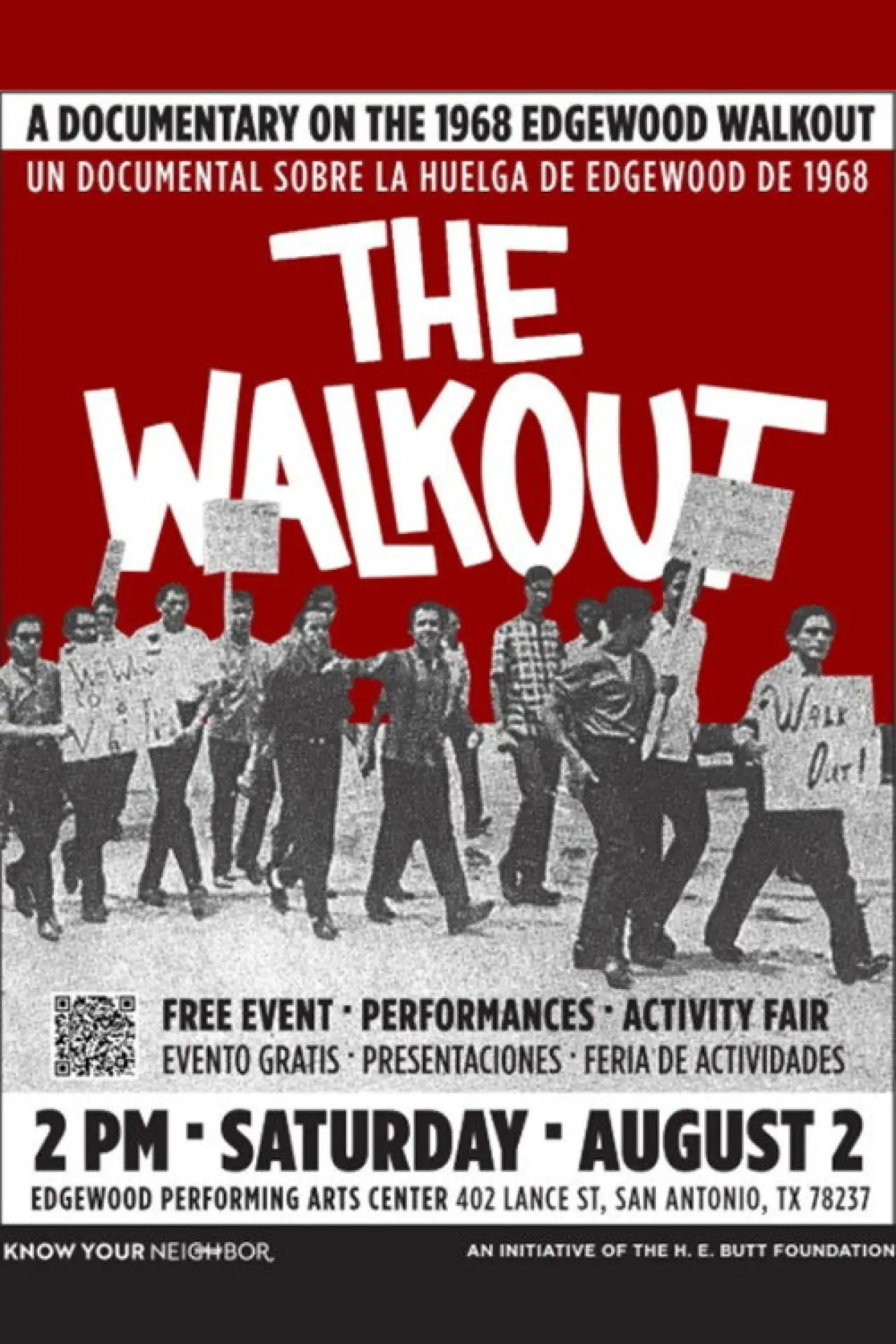 Постер к фильму "The Walkout"