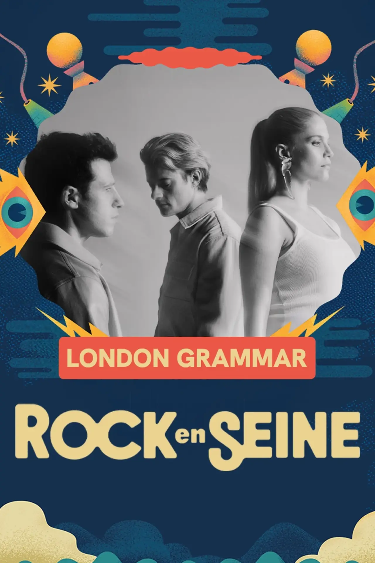 Постер к фильму "London Grammar - Rock en Seine 2025"
