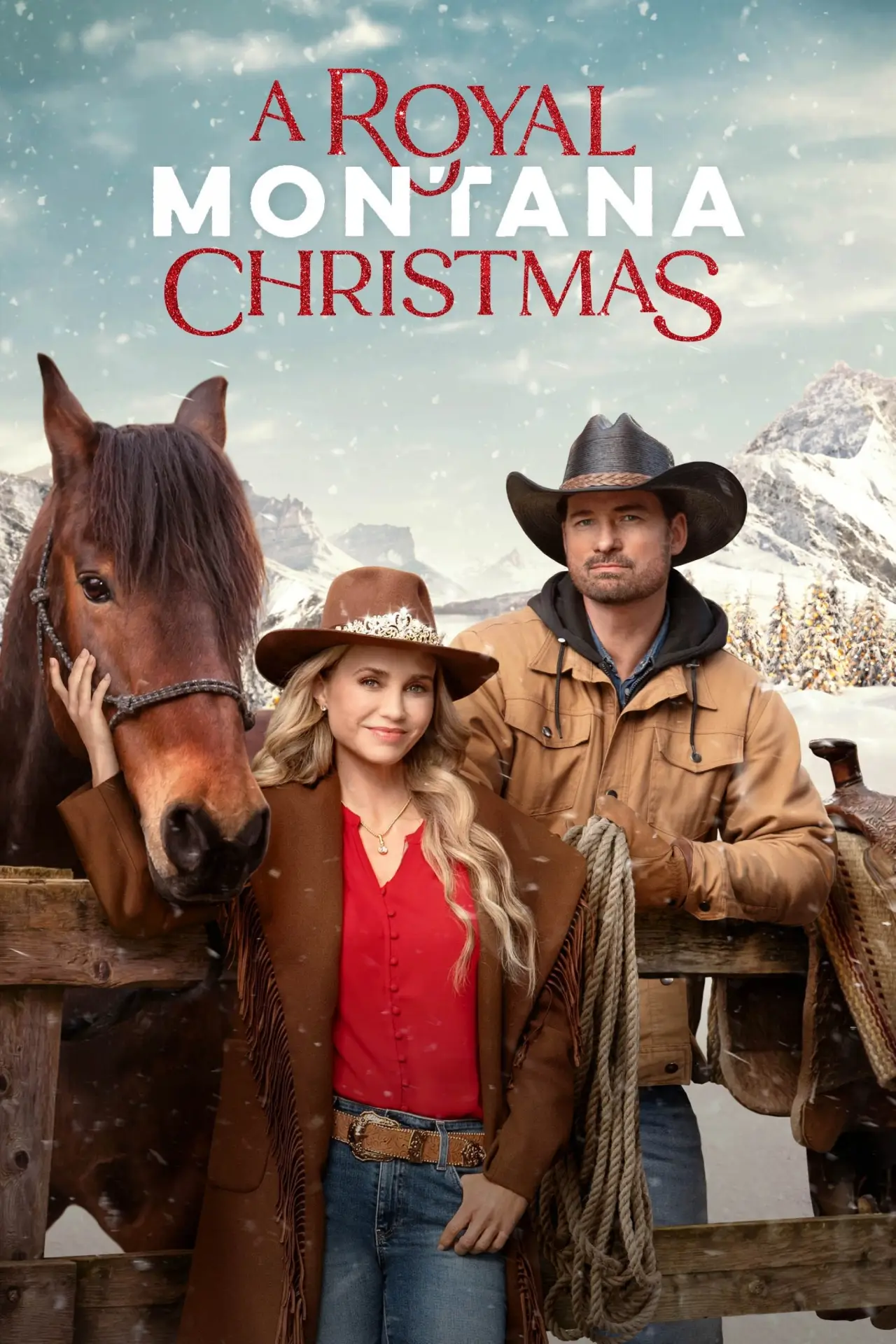 Постер к фильму "A Royal Montana Christmas"