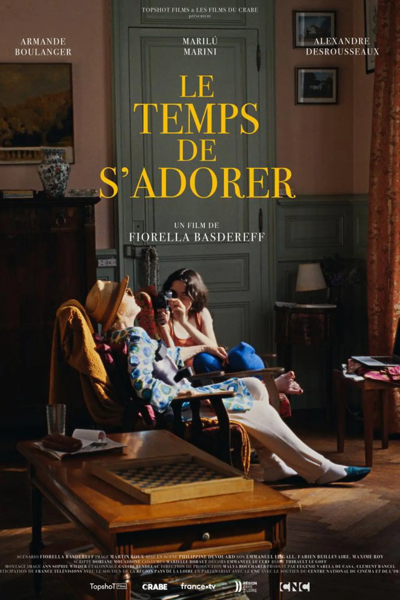 Постер к фильму "Le temps de s