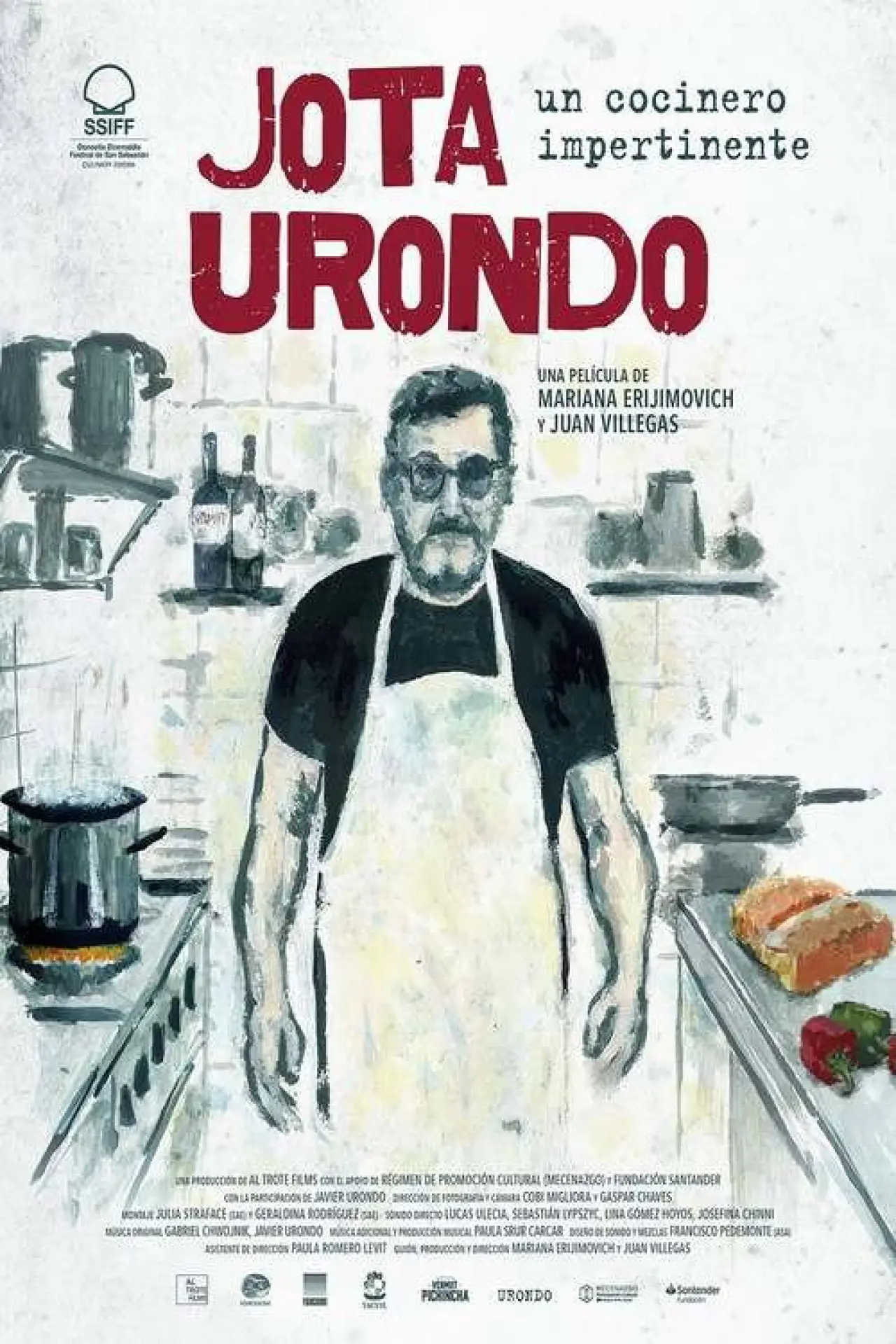 Постер к фильму "Jota Urondo, un cocinero impertinente"