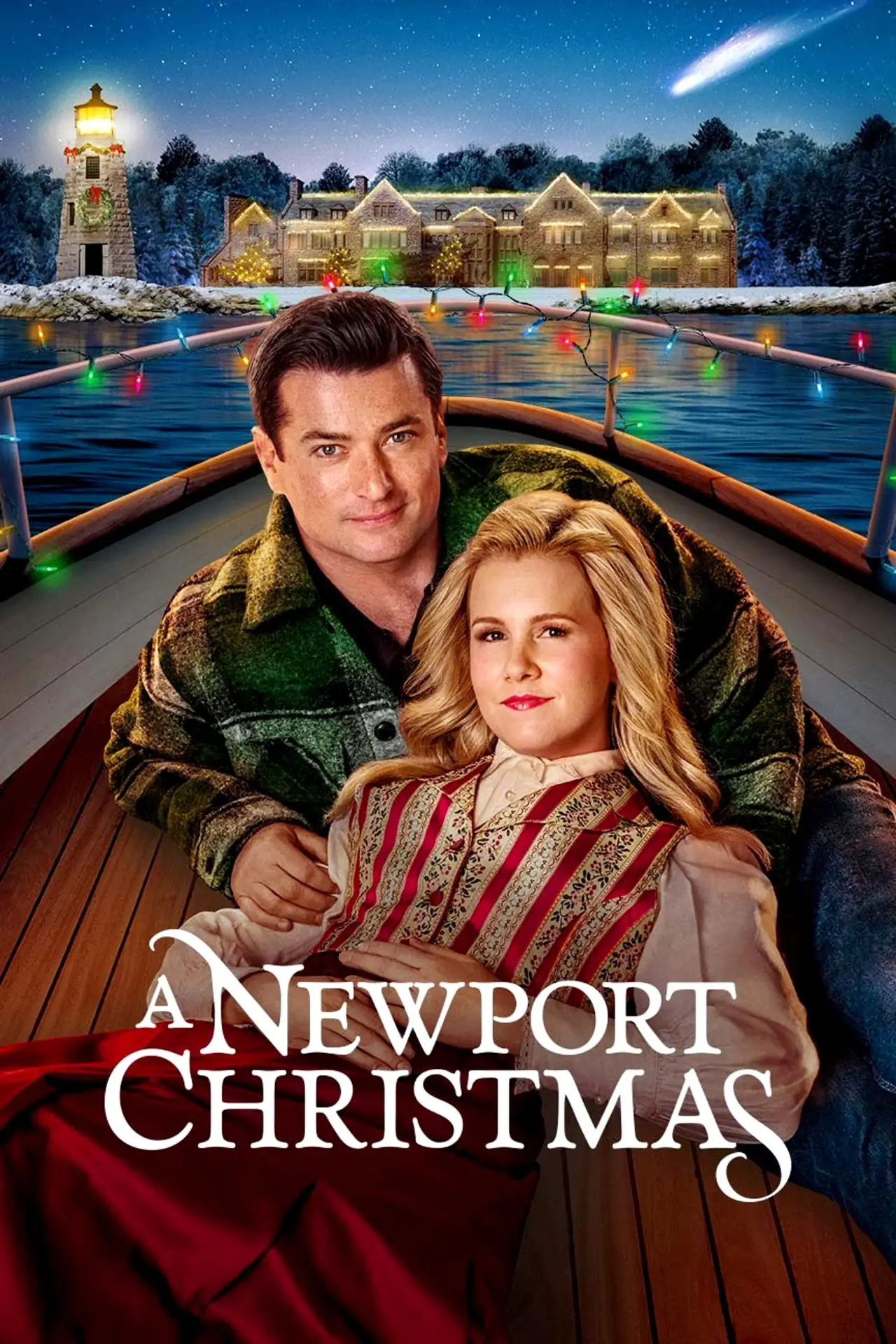 Постер к фильму "A Newport Christmas"