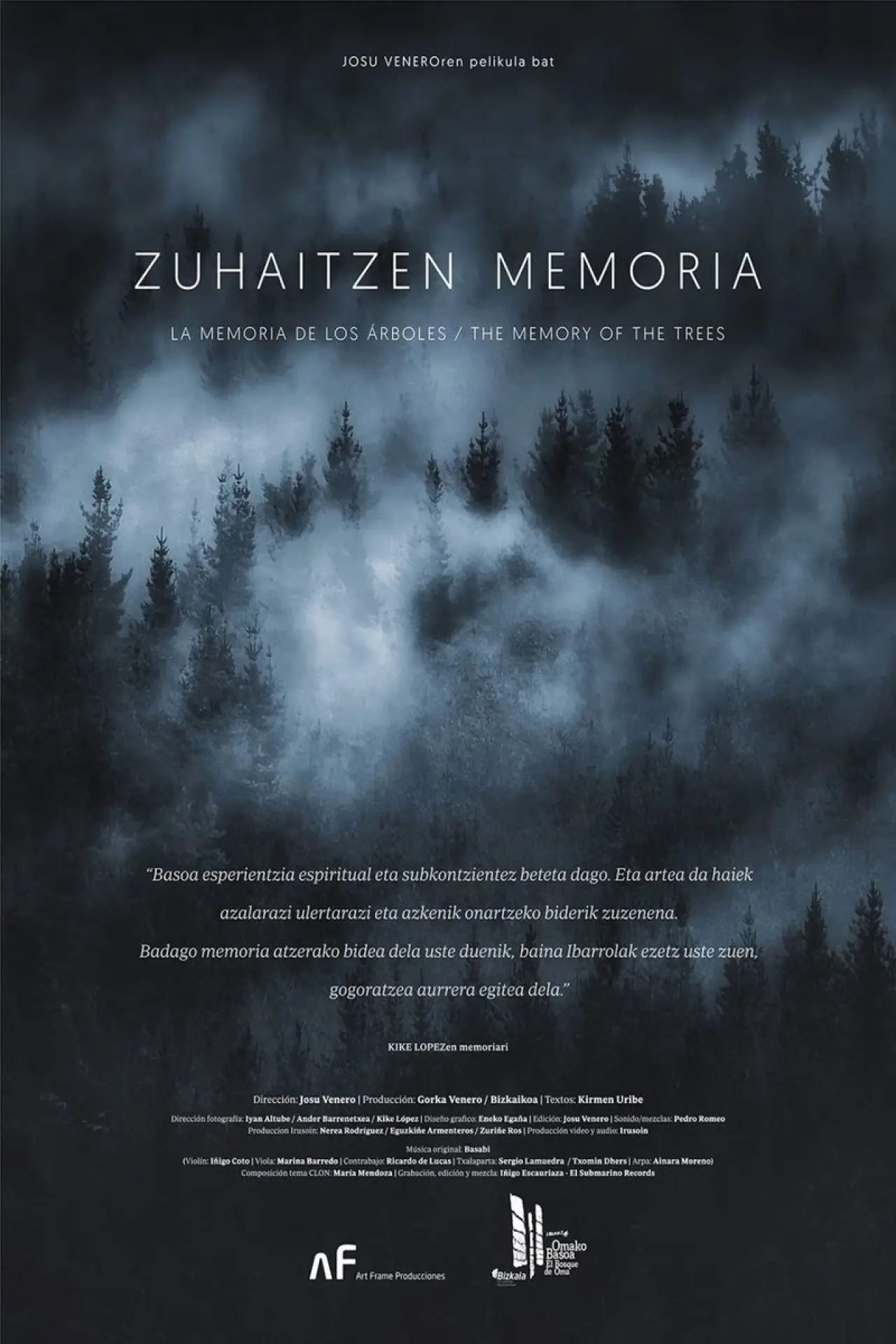 Постер к фильму "Zuhaitzen memoria"