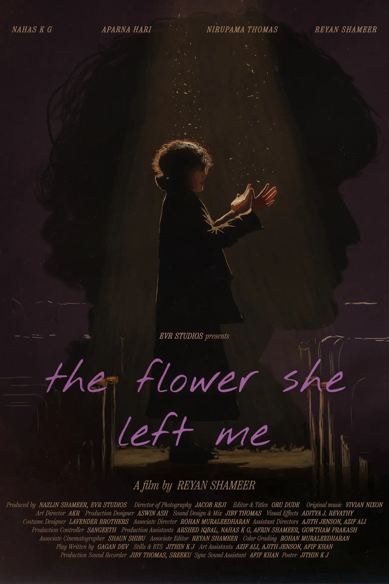 Постер к фильму "the flower she left me"