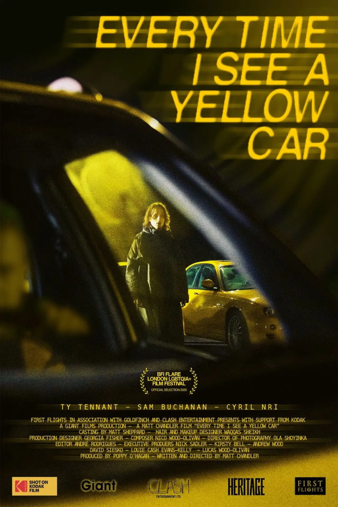 Постер к фильму "Every Time I See A Yellow Car"