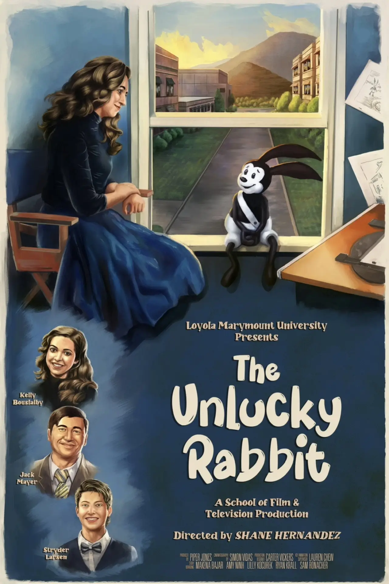 Постер к фильму "The Unlucky Rabbit"