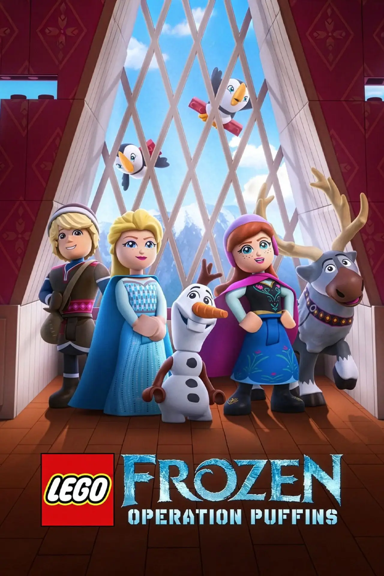 Постер к фильму "LEGO Frozen: Operation Puffins"