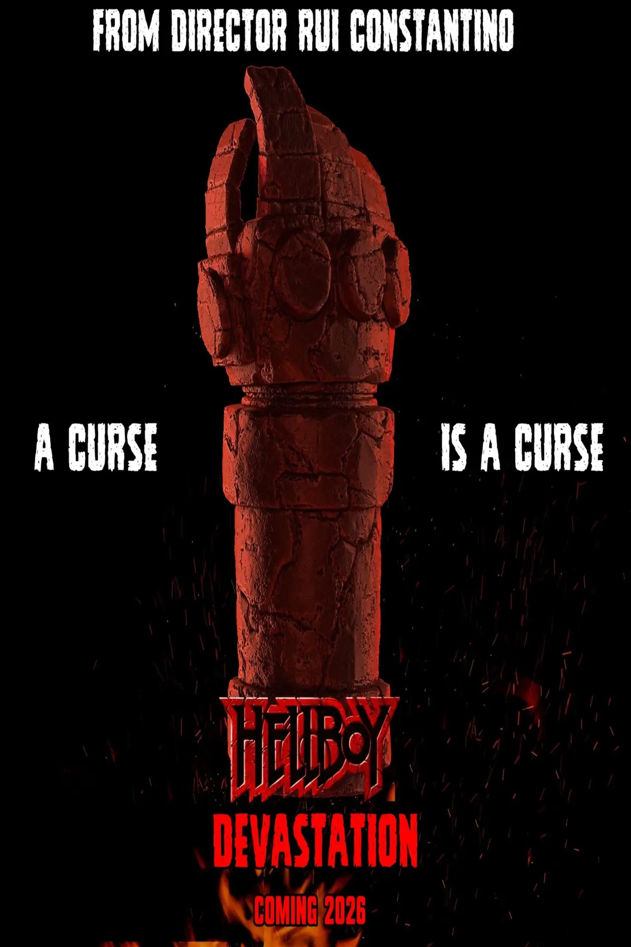 Постер к фильму "Hellboy: Devastation"