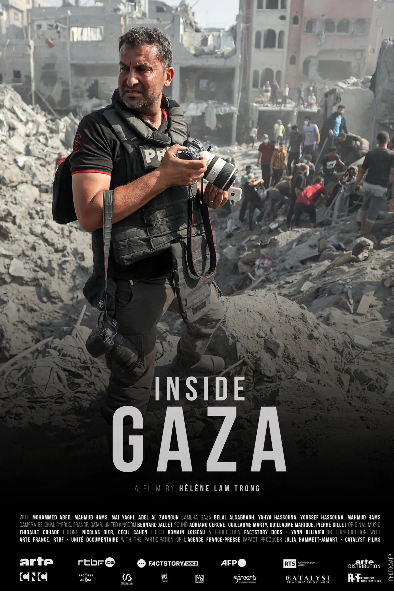 Постер к фильму "Inside Gaza"