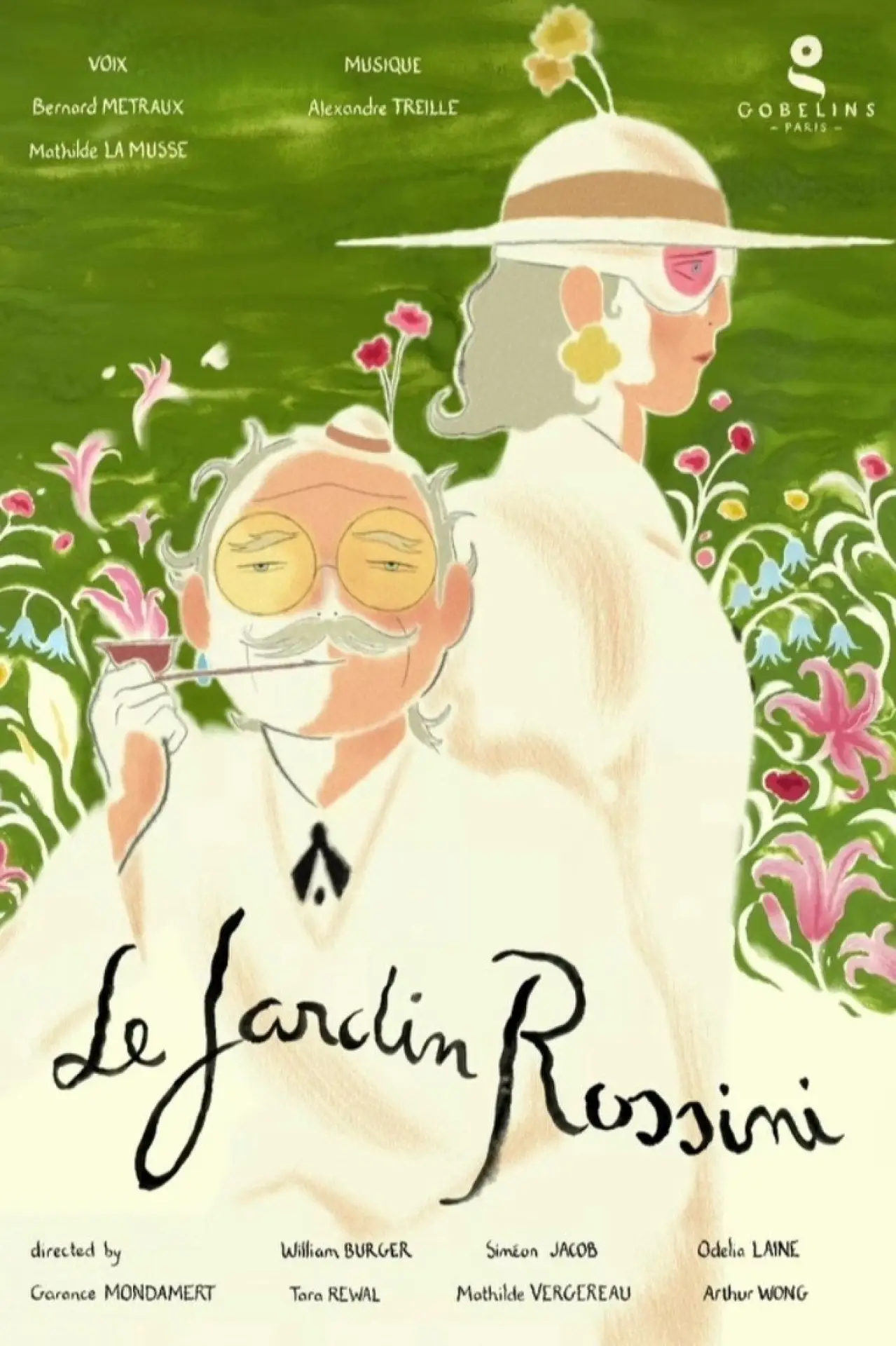 Постер к фильму "Le Jardin Rossini"