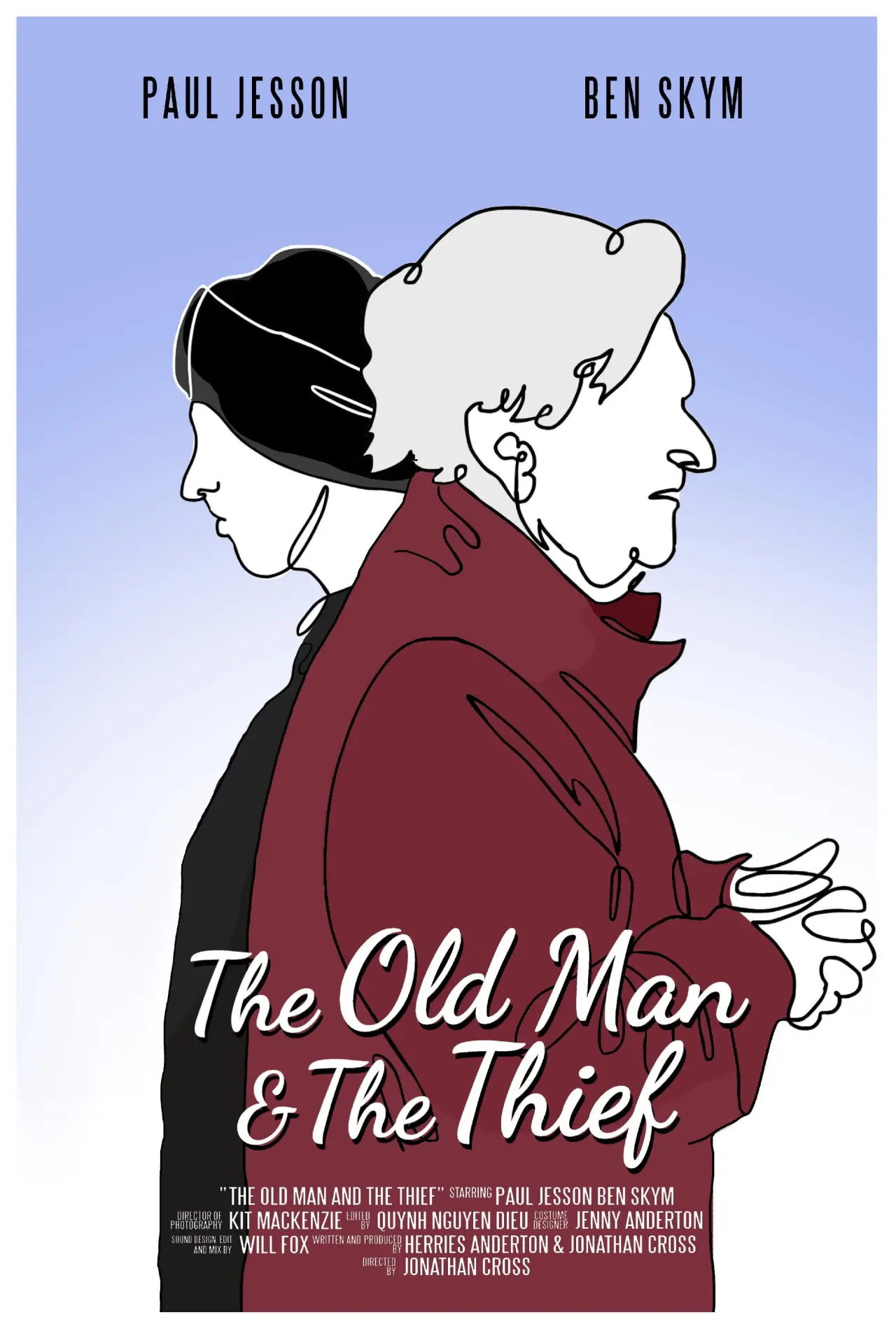 Постер к фильму "The Old Man & The Thief"