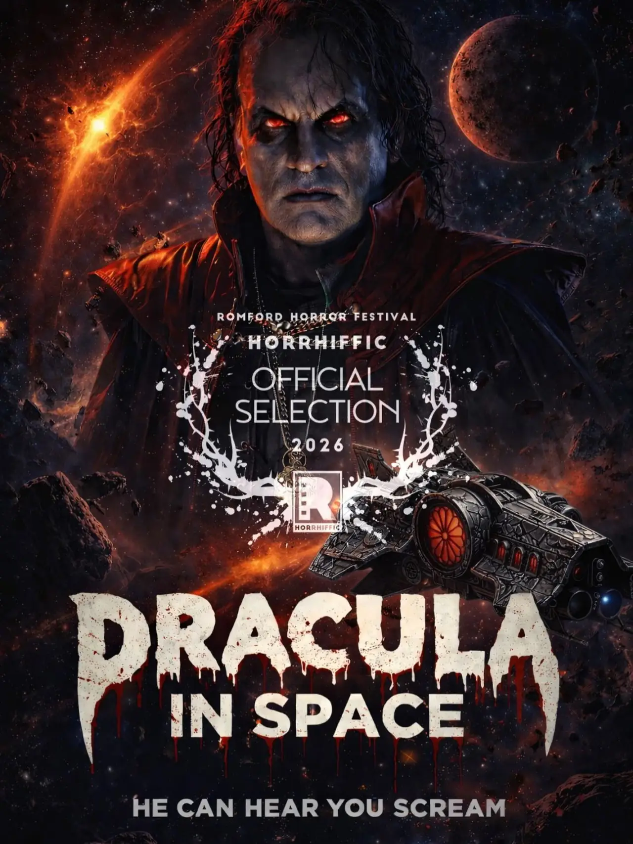 Постер к фильму "Dracula in Space"