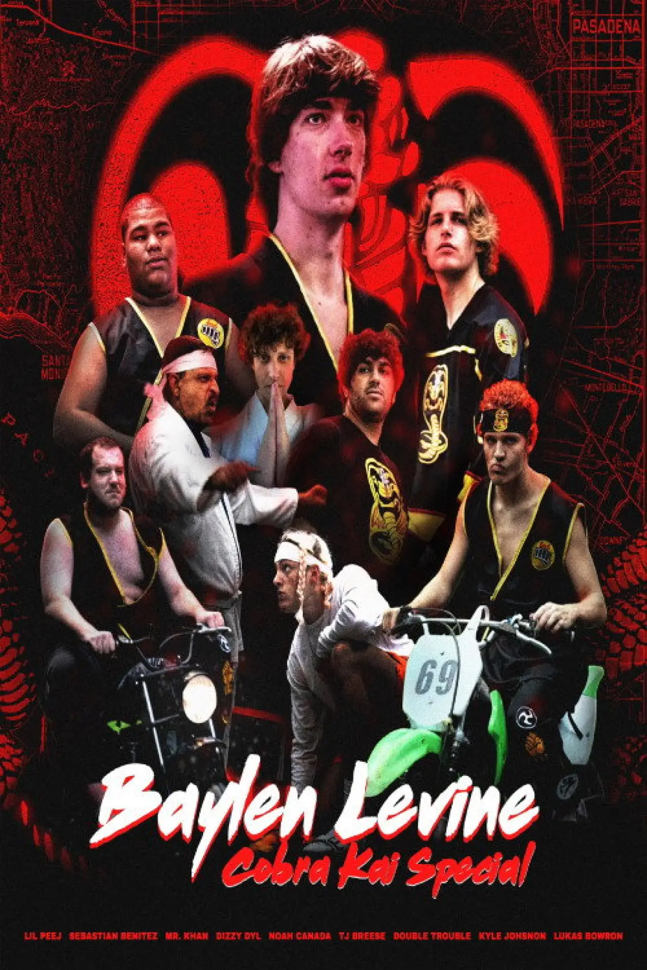 Постер к фильму "The Cobra Kai Movie"