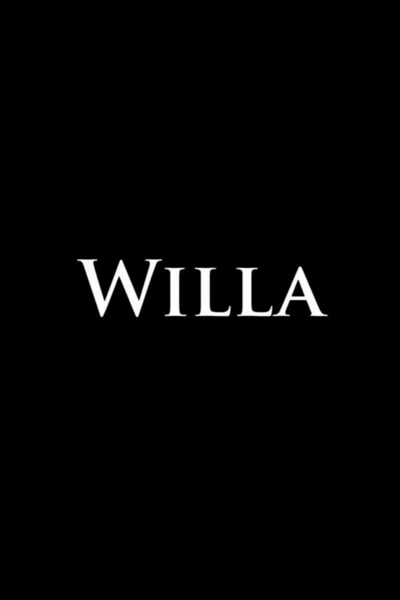 Постер к фильму "Willa"