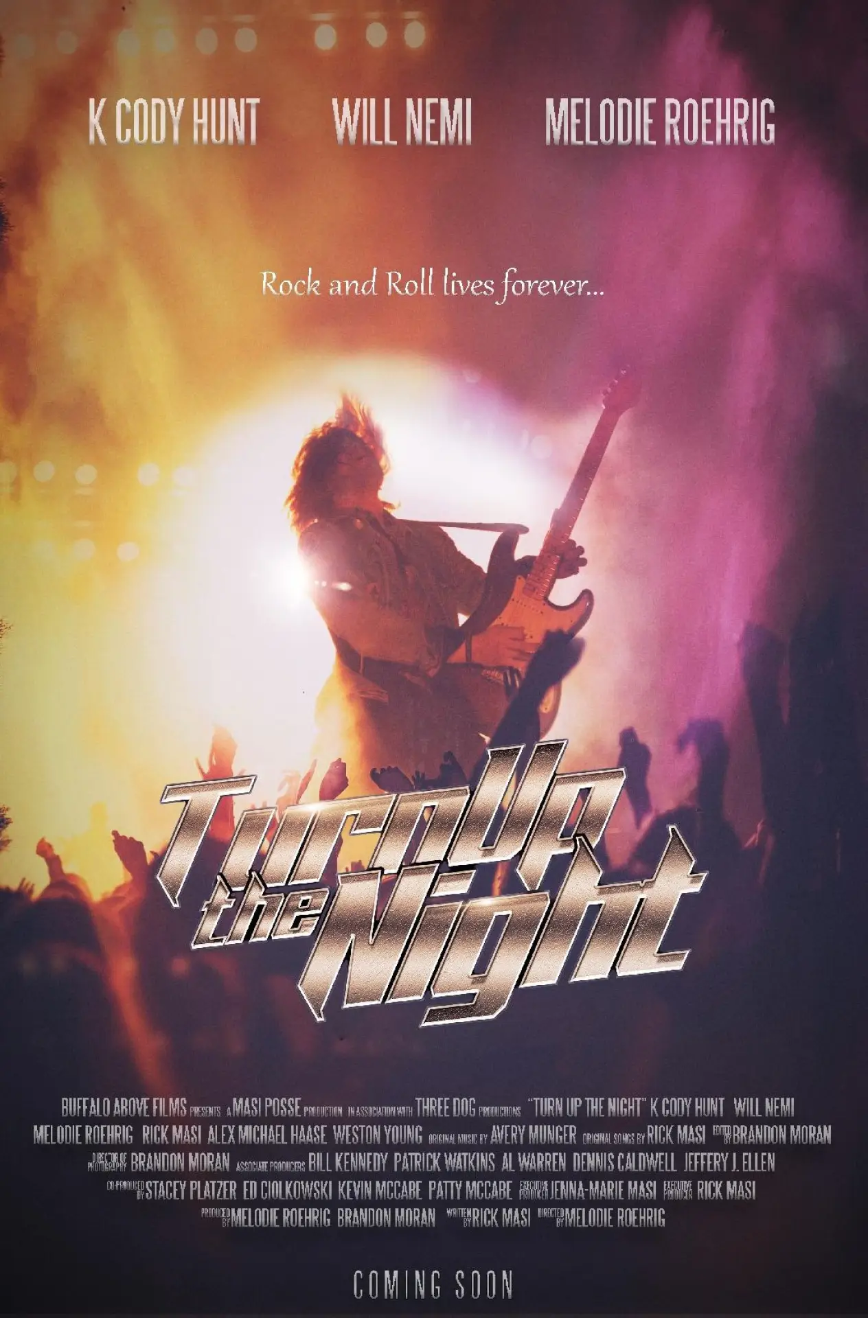 Постер к фильму "Turn Up the Night"