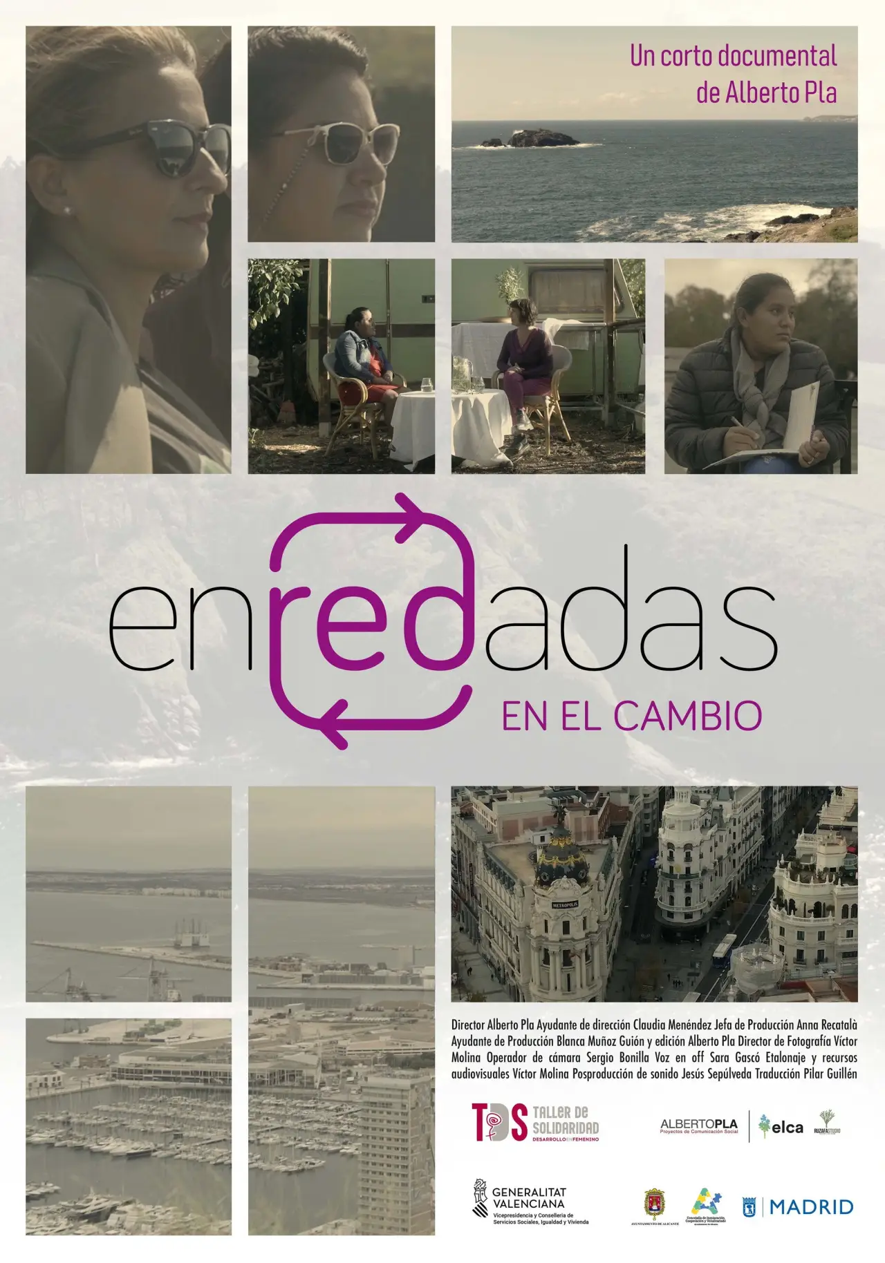 Постер к фильму "Enredadas en el cambio"