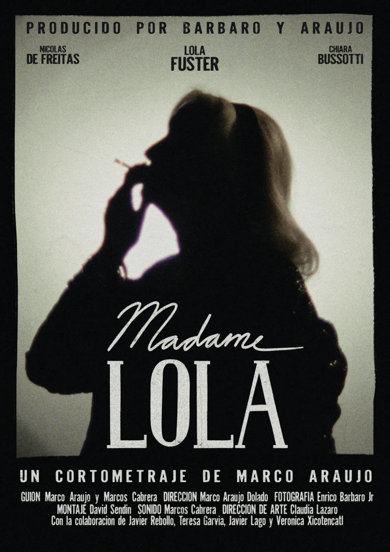 Постер к фильму "Madame Lola"