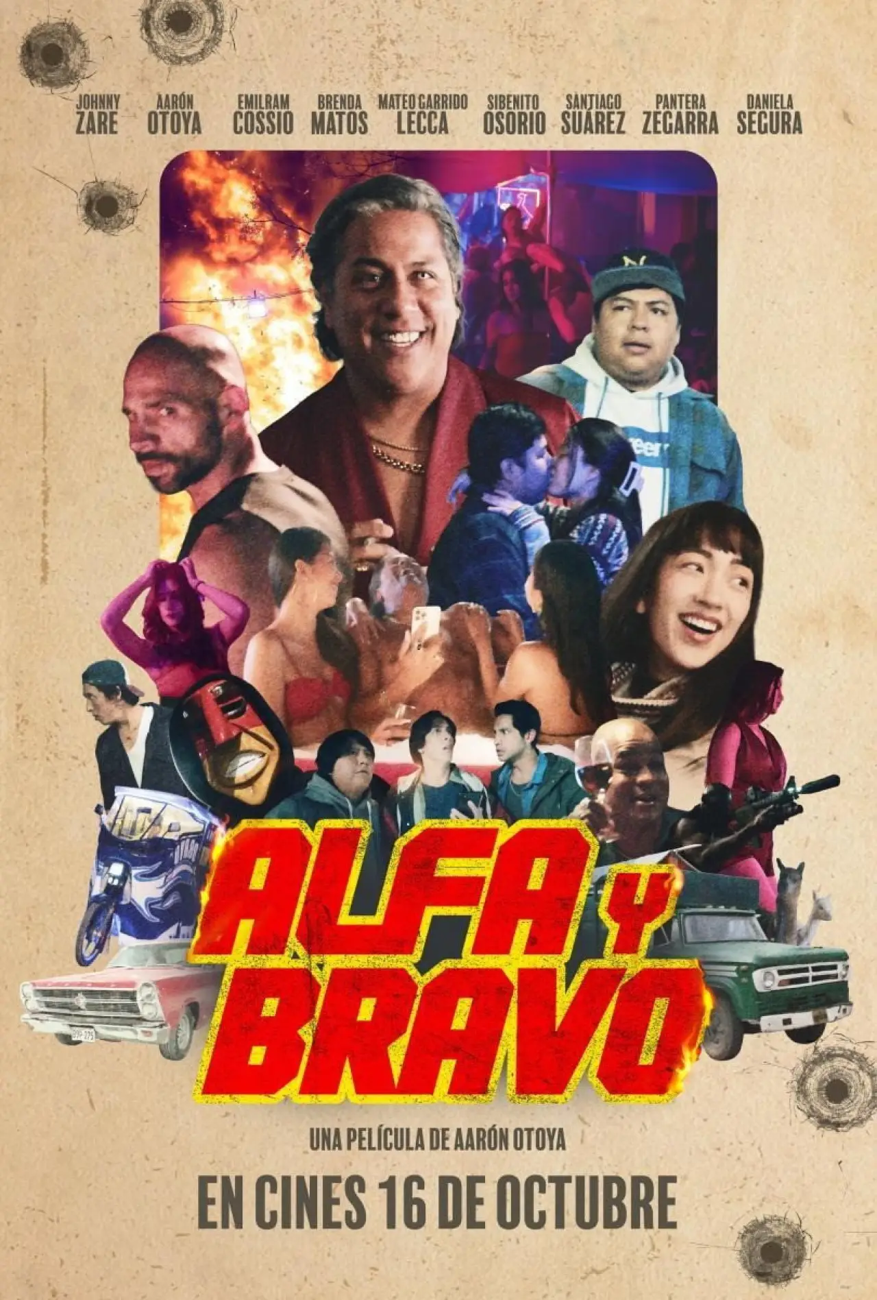 Постер к фильму "Alfa & Bravo"