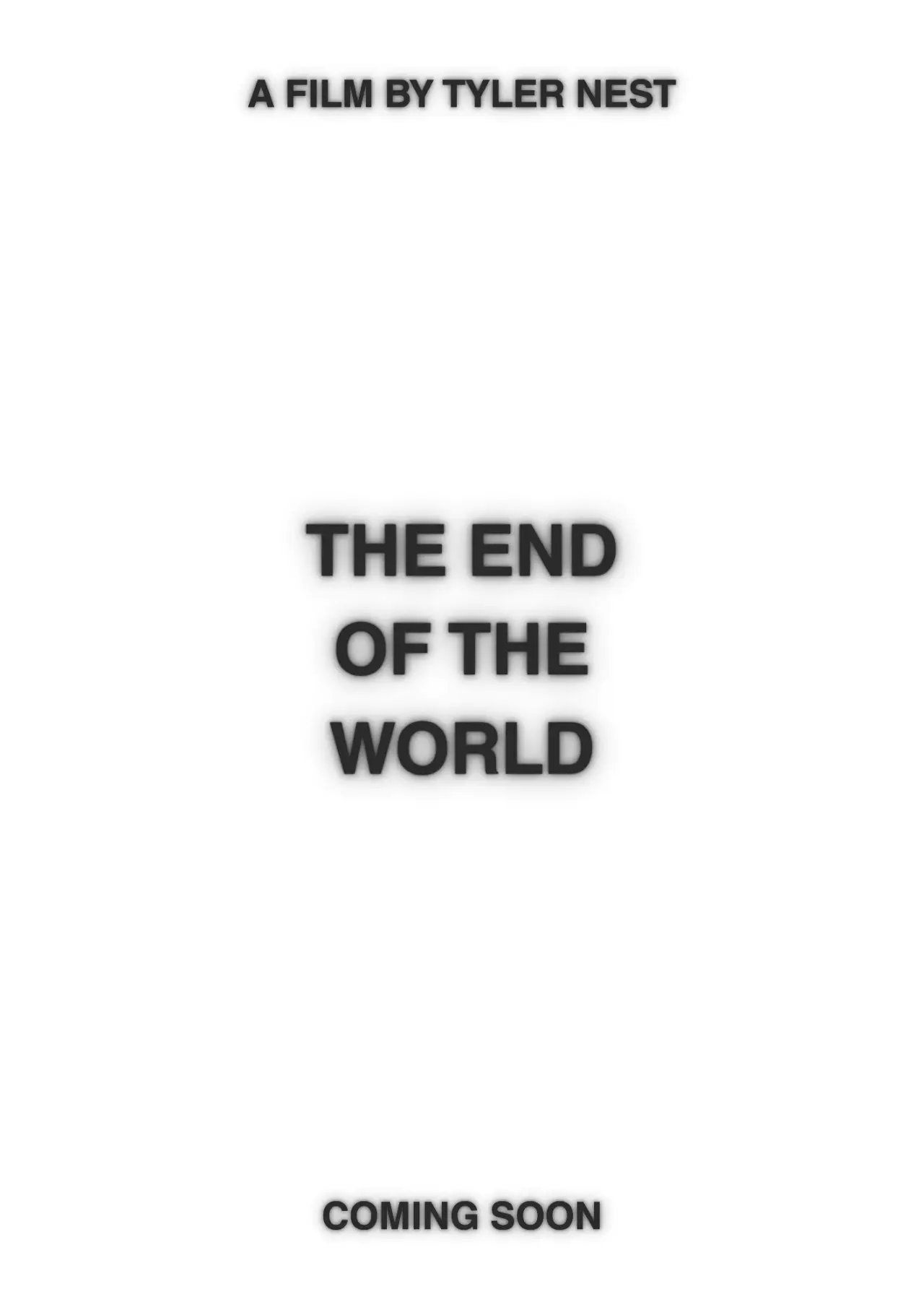 Постер к фильму "The End of the World"