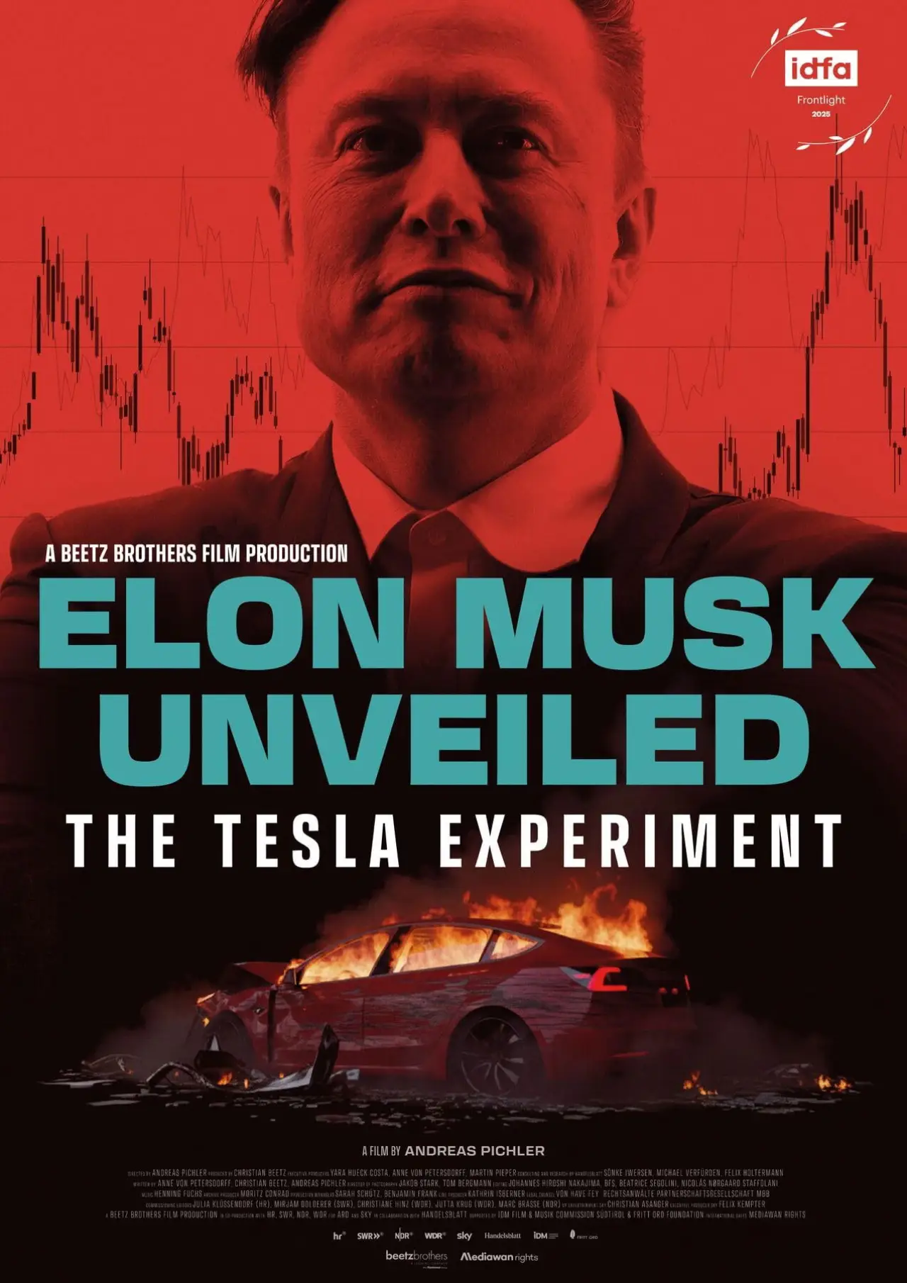 Постер к фильму "Elon Musk Uncovered: Das Tesla-Experiment"
