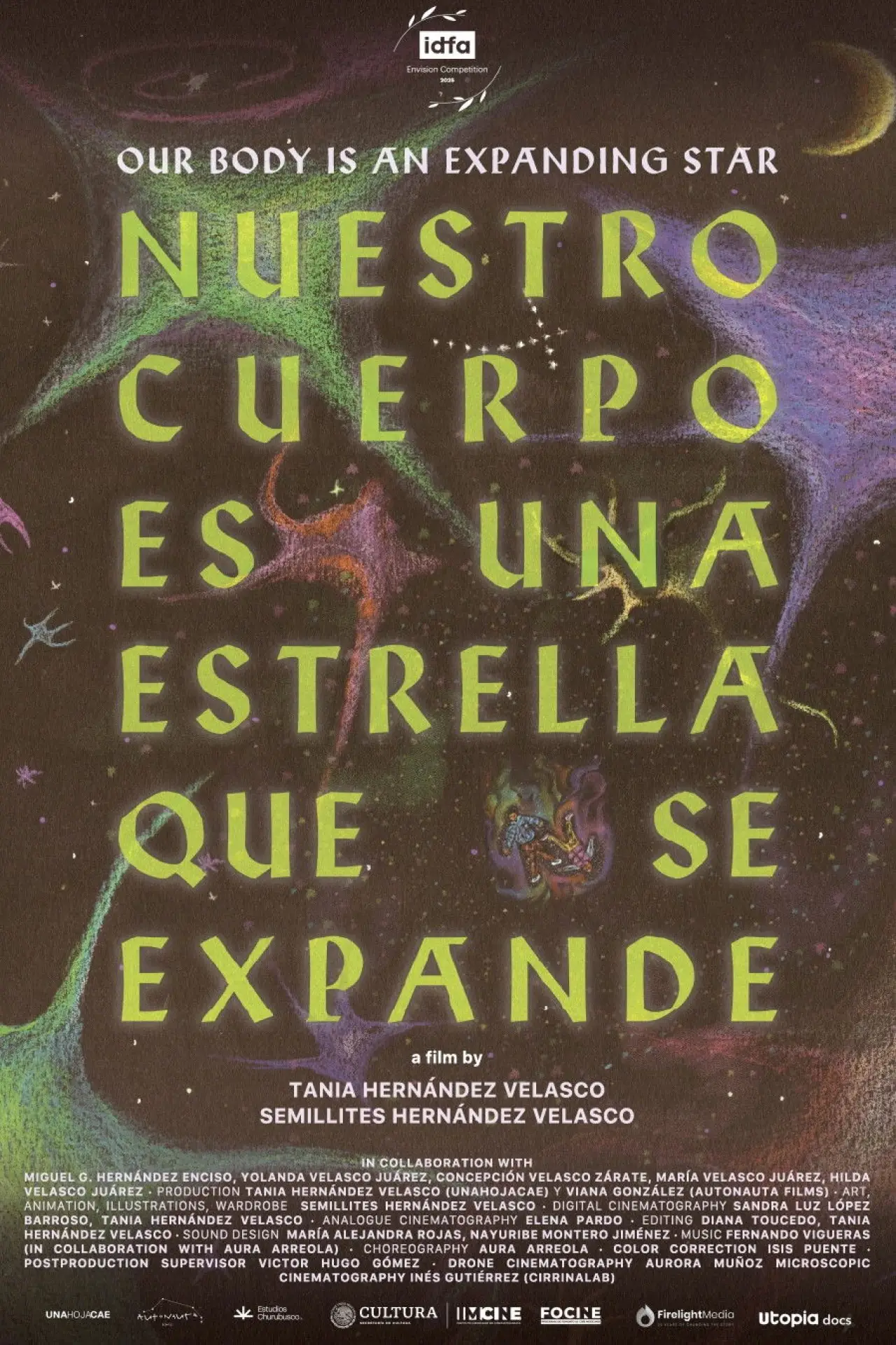Постер к фильму "Nuestro cuerpo es una estrella que se expande"