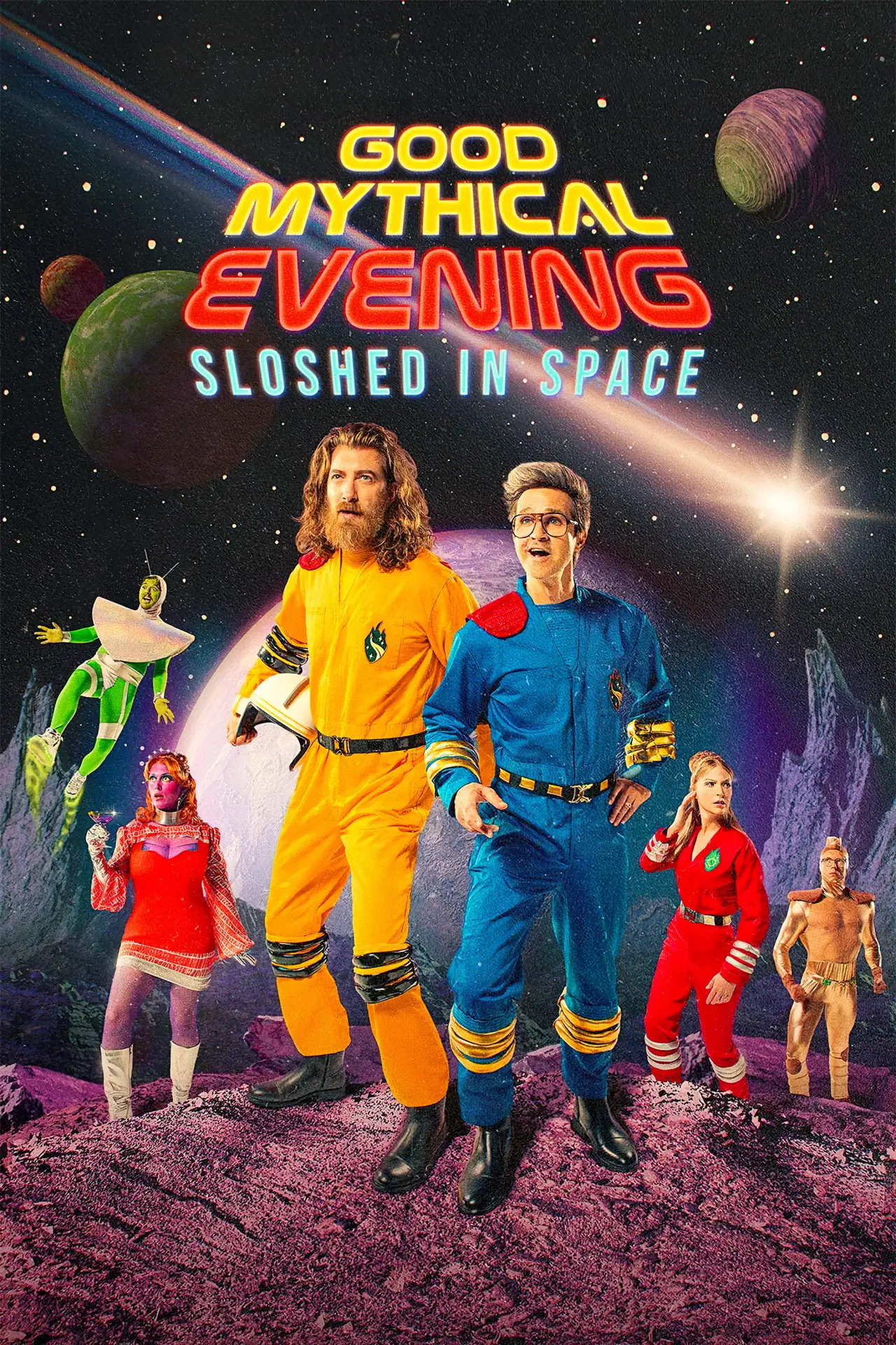 Постер к фильму "Good Mythical Evening: Sloshed in Space"