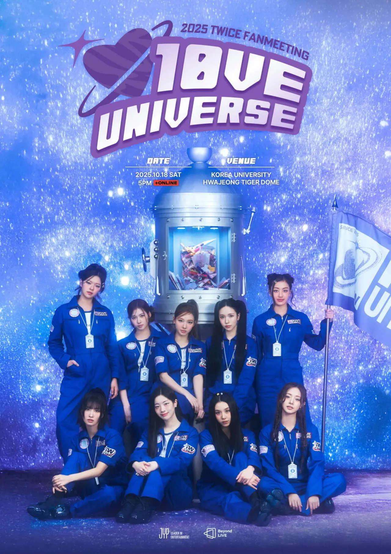 Постер к фильму "Beyond Live - 2025 TWICE FANMEETING [10VE UNIVERSE]"