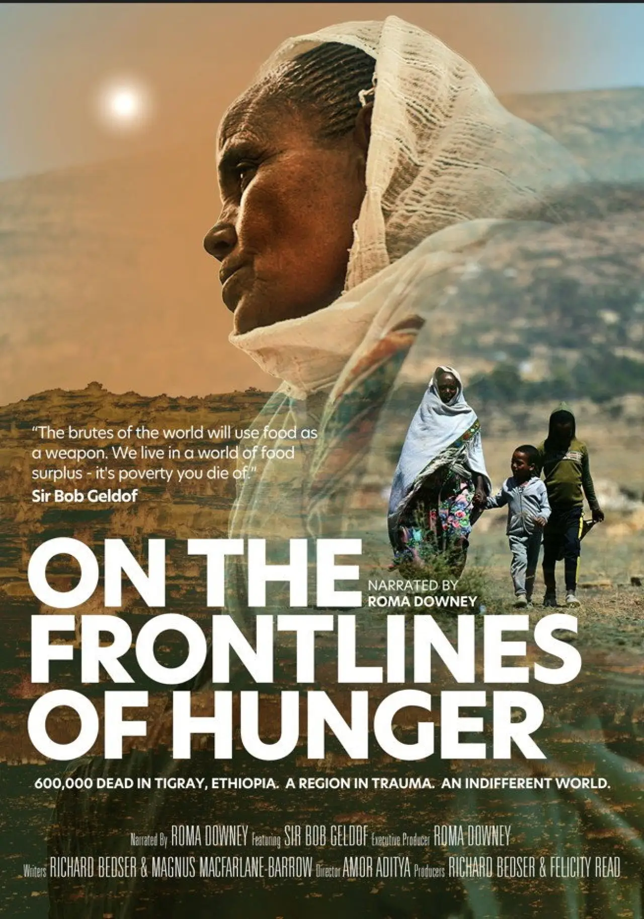Постер к фильму "On the Frontlines of Hunger"