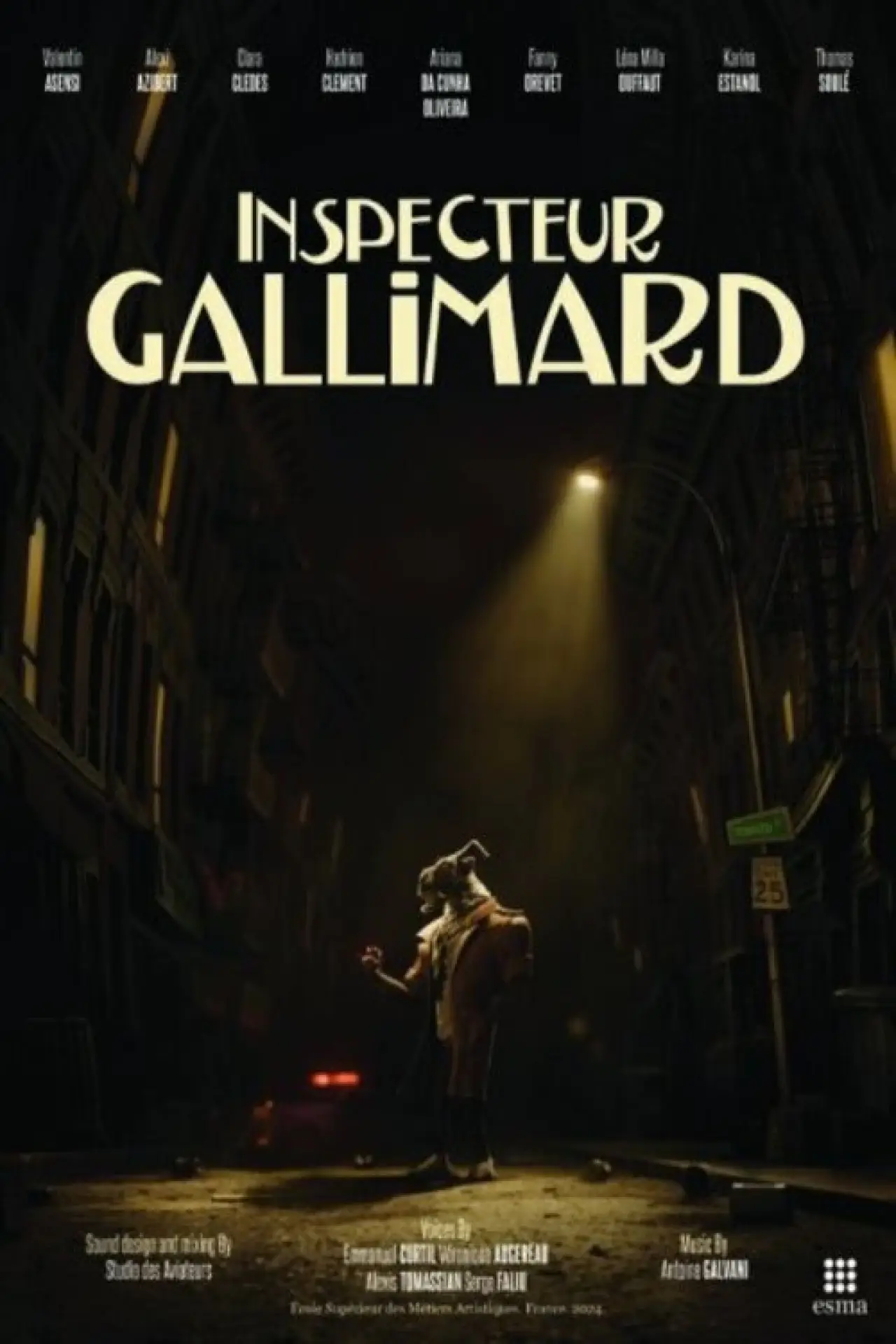 Постер к фильму "Inspecteur Gallimard"