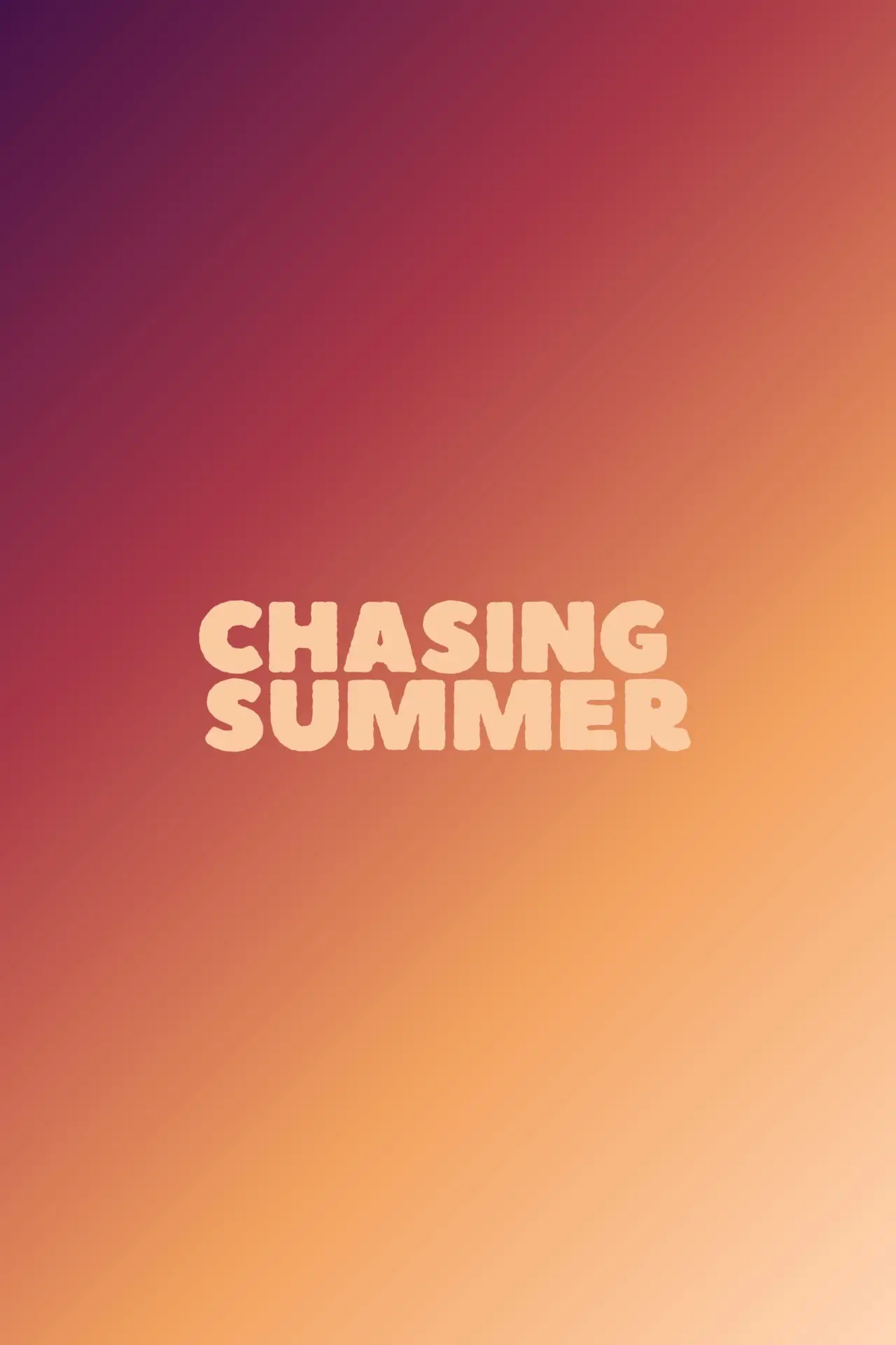 Постер к фильму "Chasing Summer"