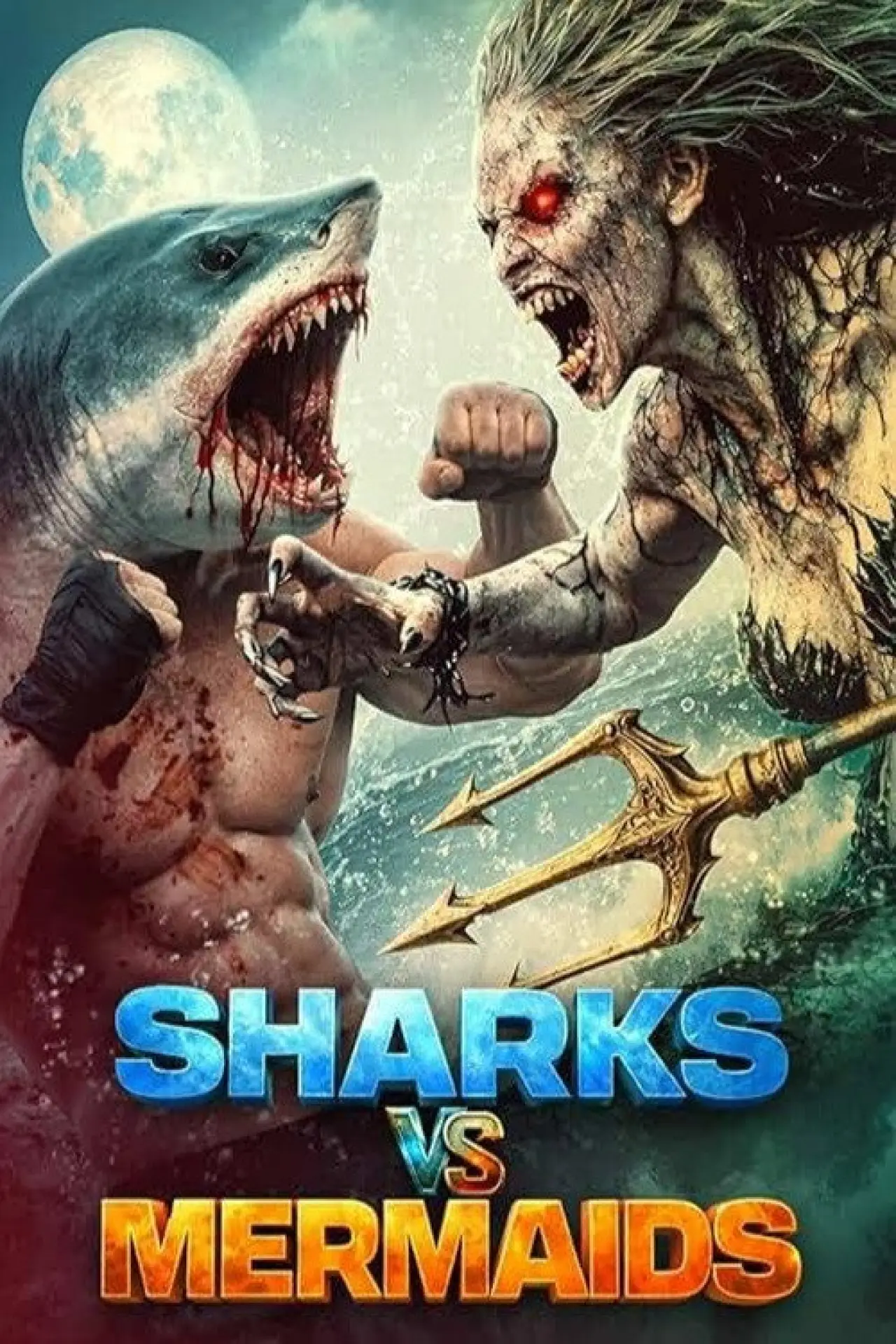 Постер к фильму "Mermaid Vs. Shark"