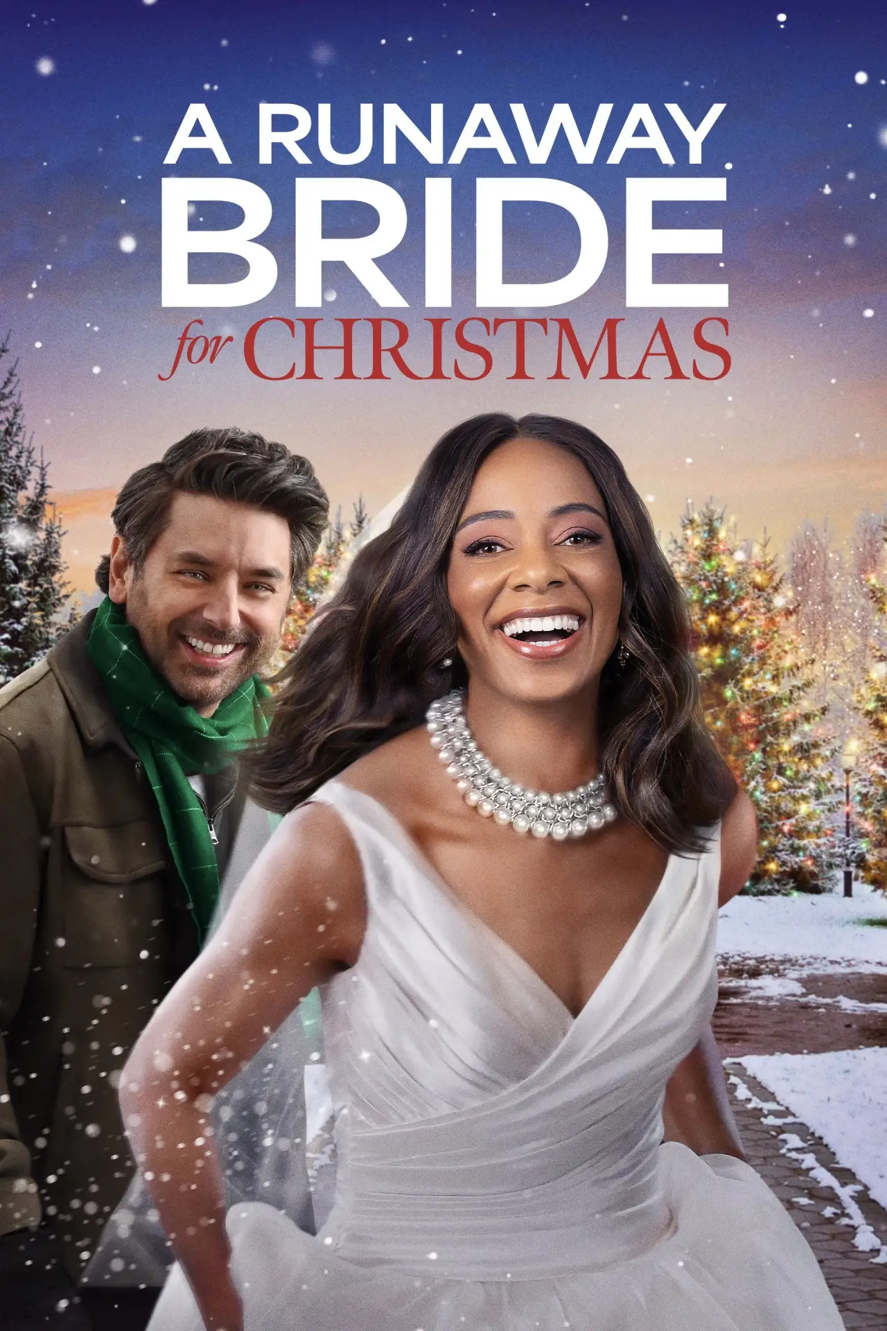 Постер к фильму "A Runaway Bride for Christmas"