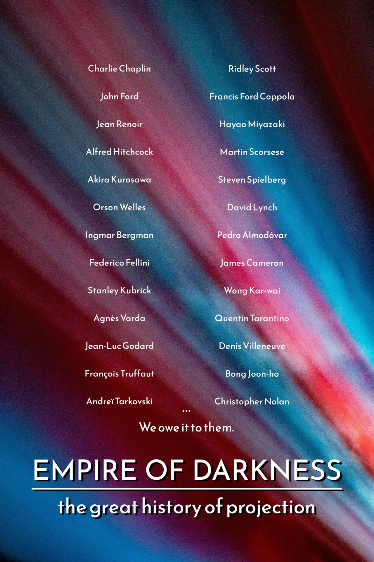 Постер к фильму "Empire of Darkness - La Grande Histoire du Cinéma"