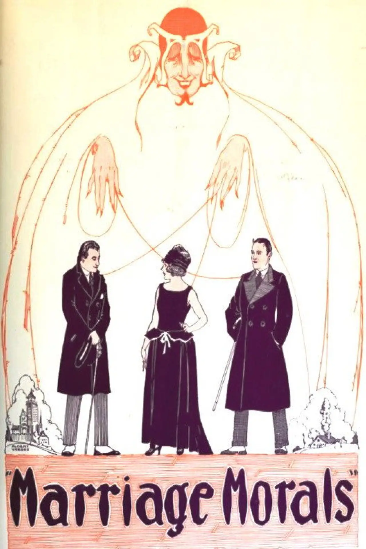 Постер к фильму "Marriage Morals"