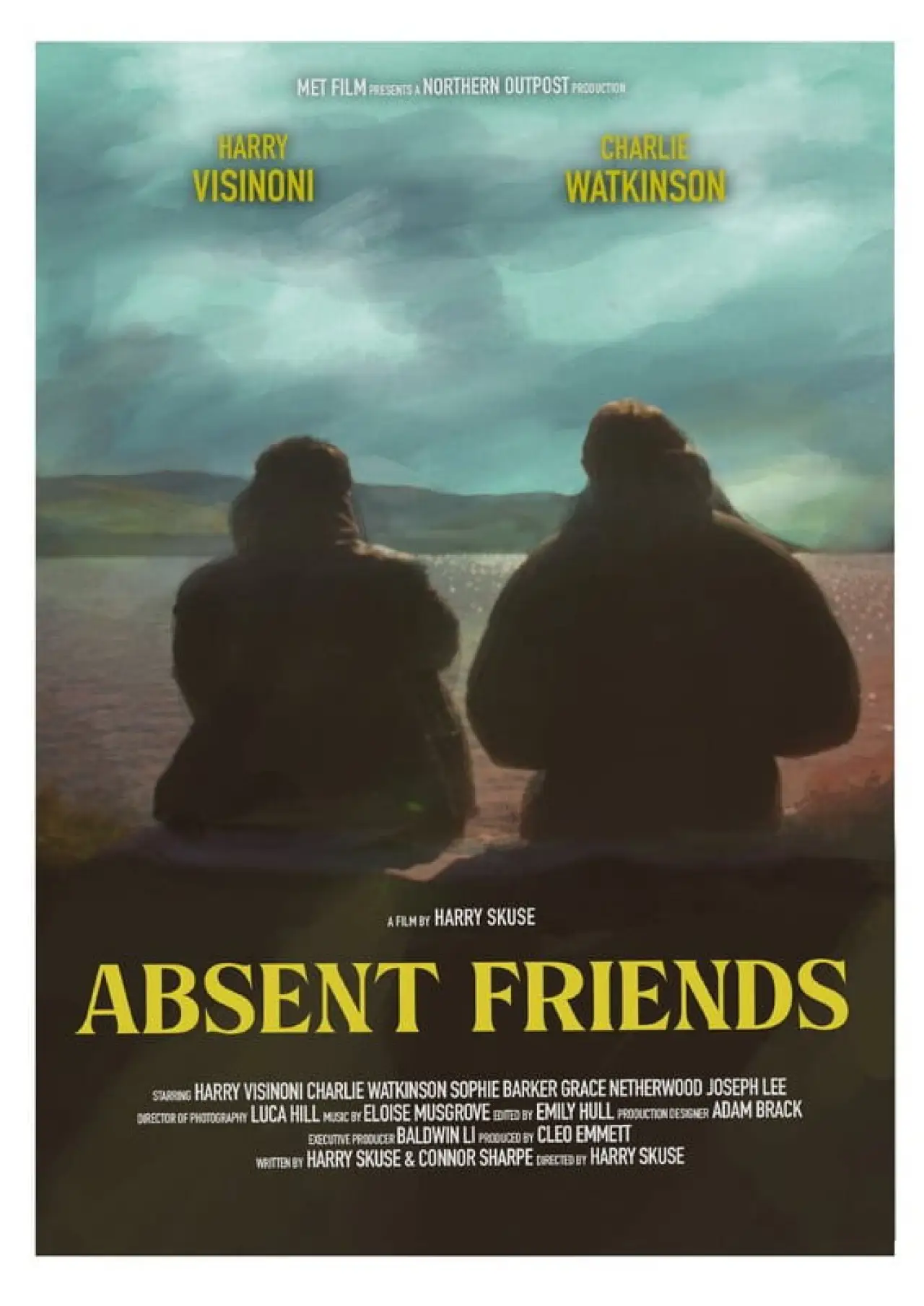 Постер к фильму "Absent Friends"