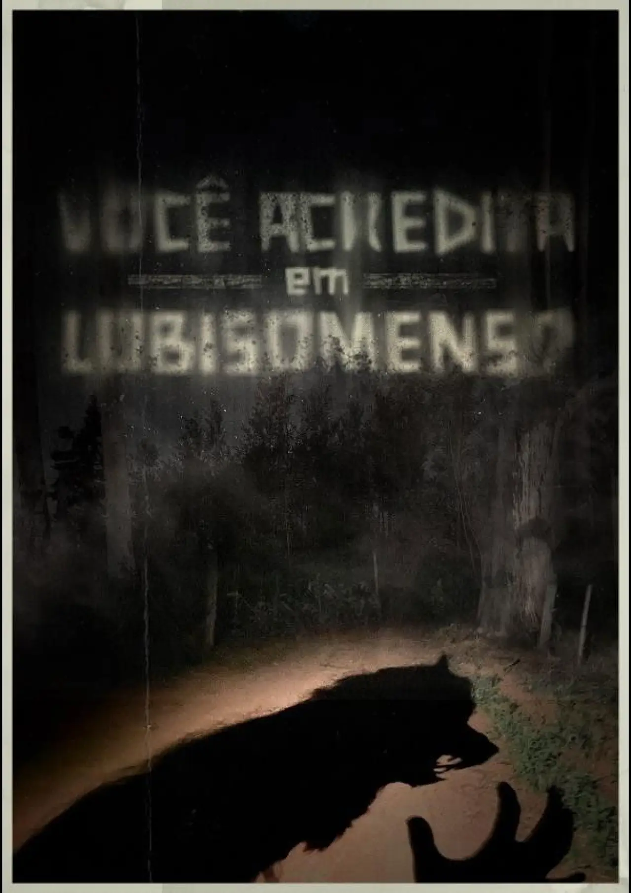 Постер к фильму "Você Acredita em Lobisomens?"
