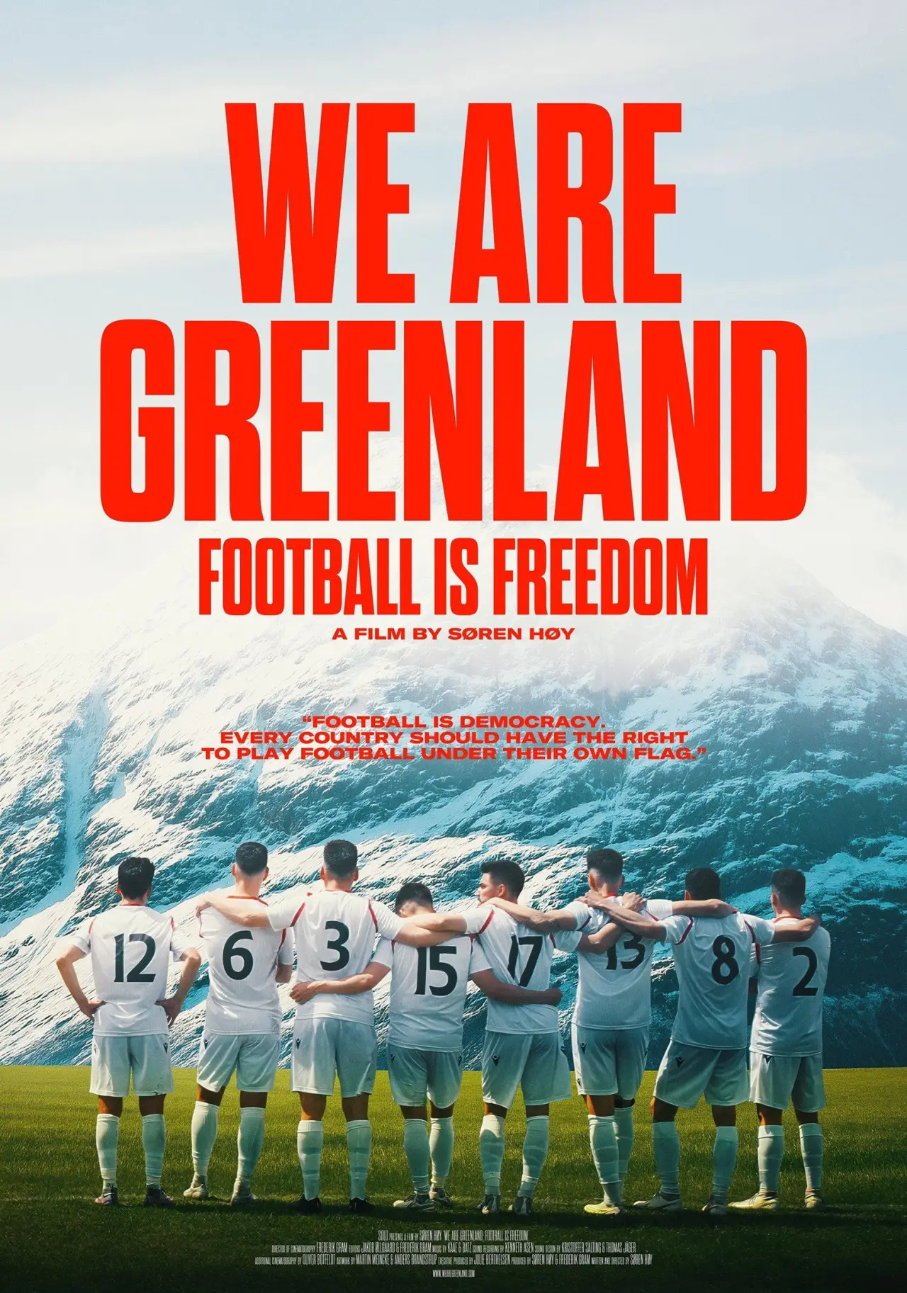 Постер к фильму "We are Greenland: Football Is Freedom"
