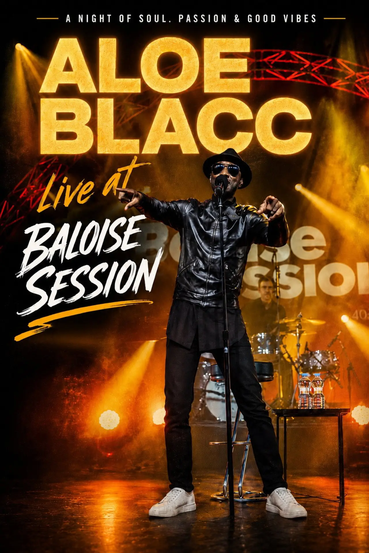 Постер к фильму "Aloe Blacc - Live at Baloise Session 2025"