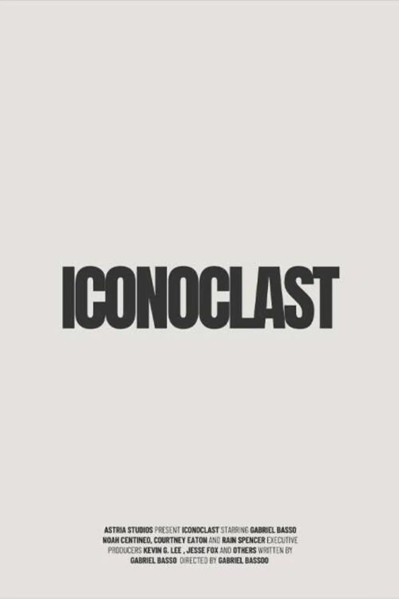 Постер к фильму "Iconoclast"
