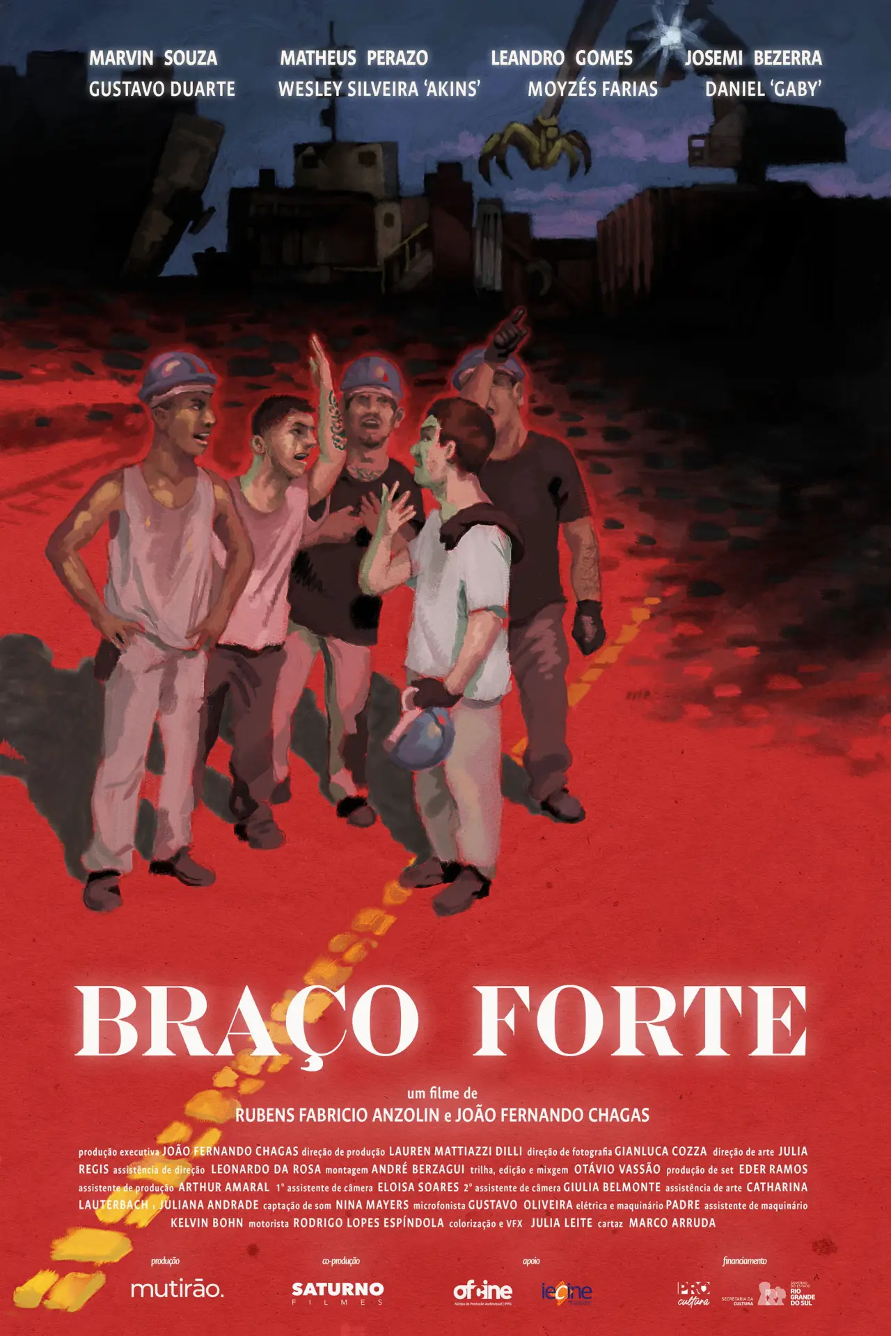 Постер к фильму "Braço Forte"