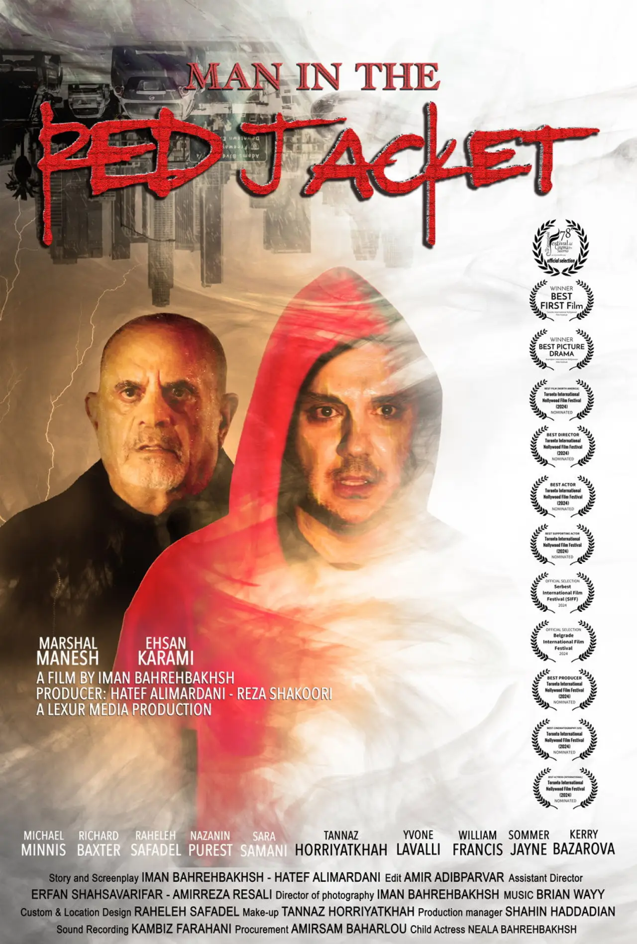 Постер к фильму "Man in the Red Jacket"